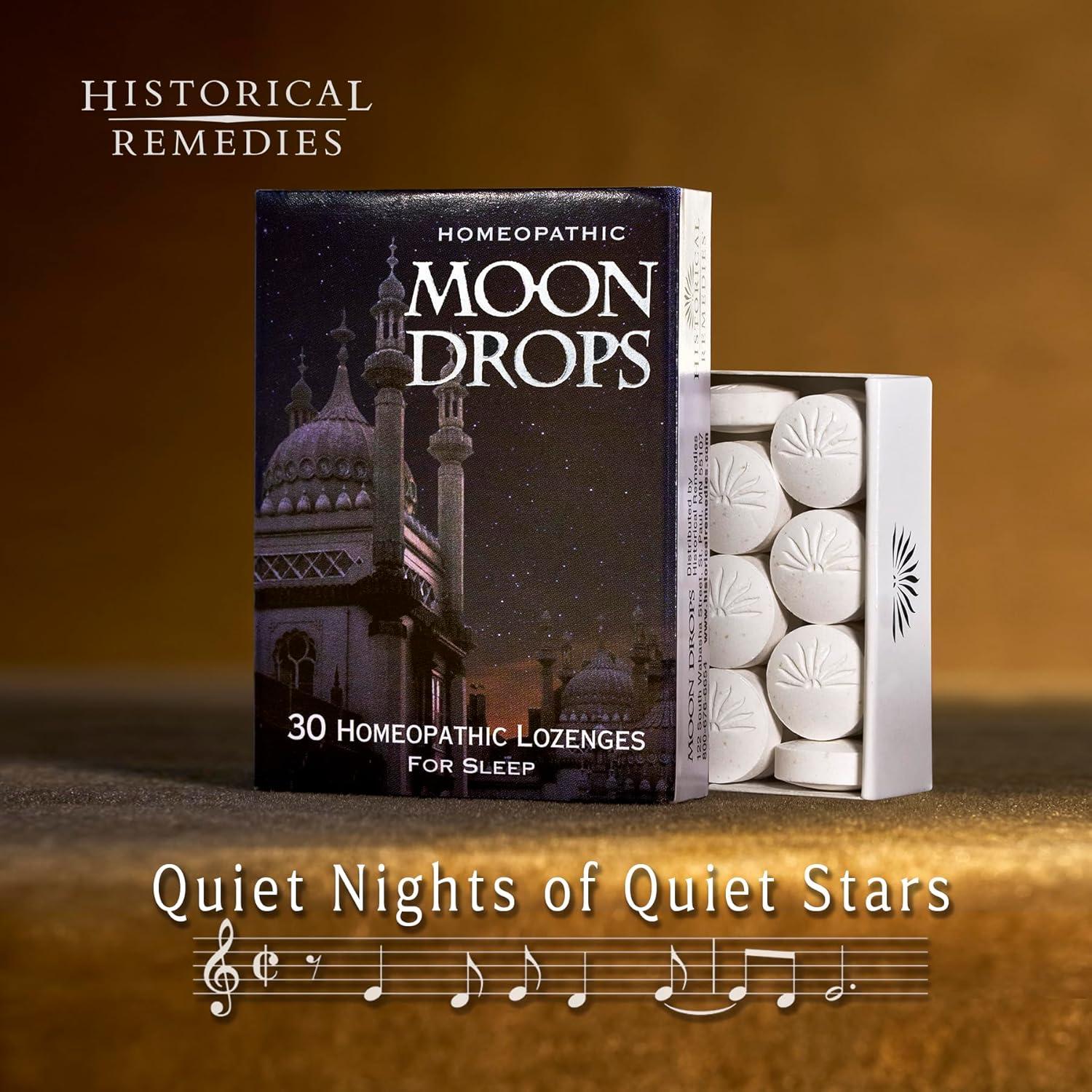 Pastillas para dormir Moon Drops 30 unidades - Suplemento vegano