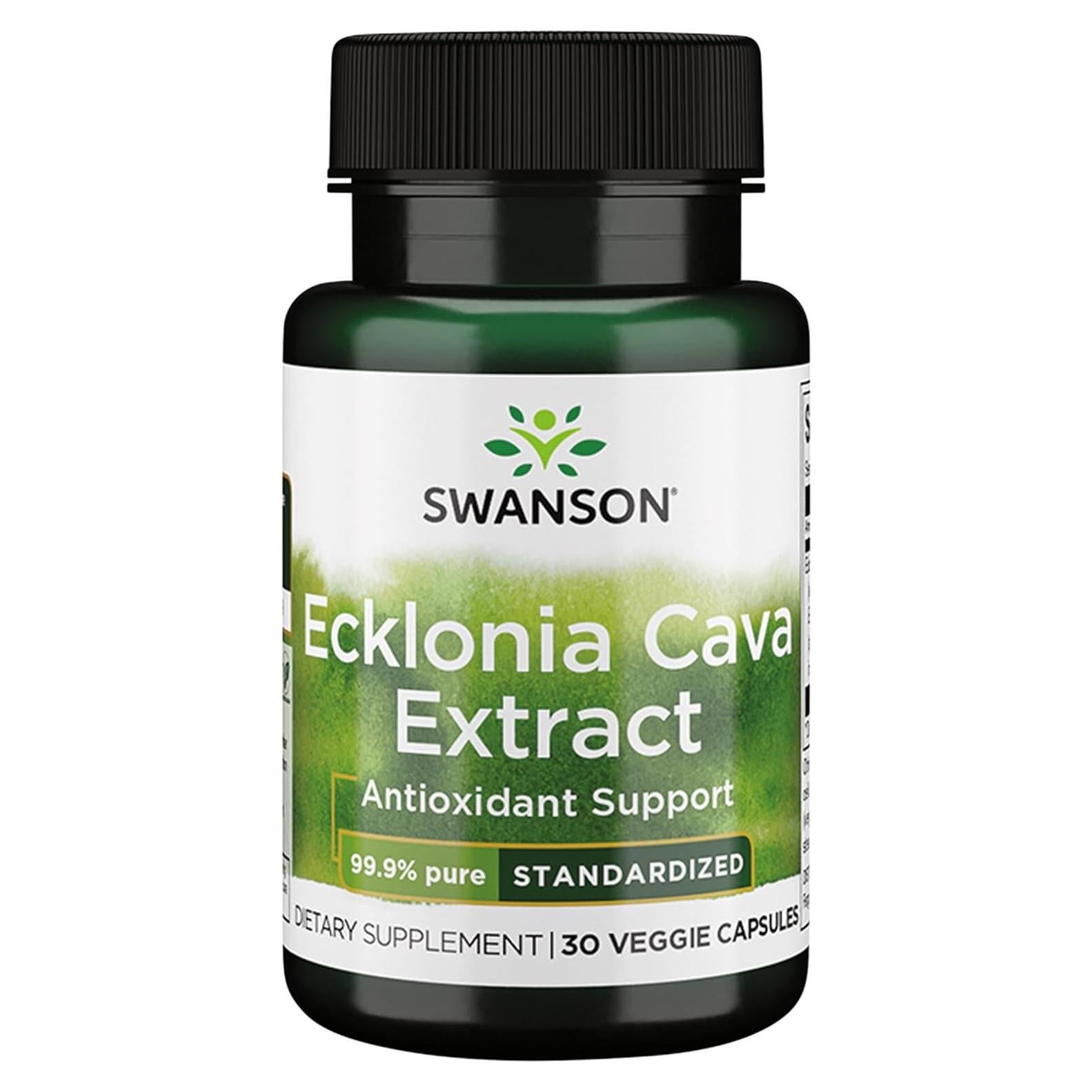 Extracto de Ecklonia Cava Swanson 53 mg 30 Cápsulas Veganas