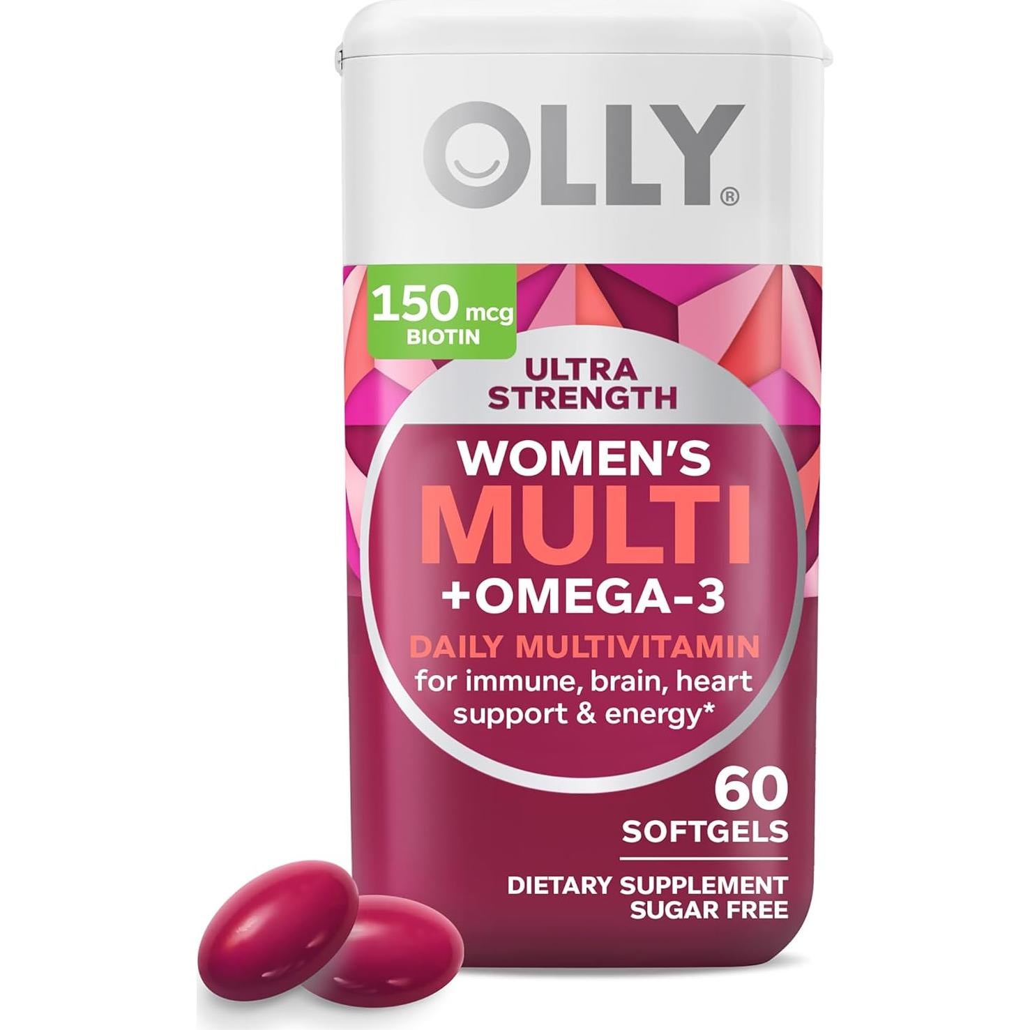 OLLY Ultra Fuerza Cerebral Softgels 60 Unidades - Nootrópico