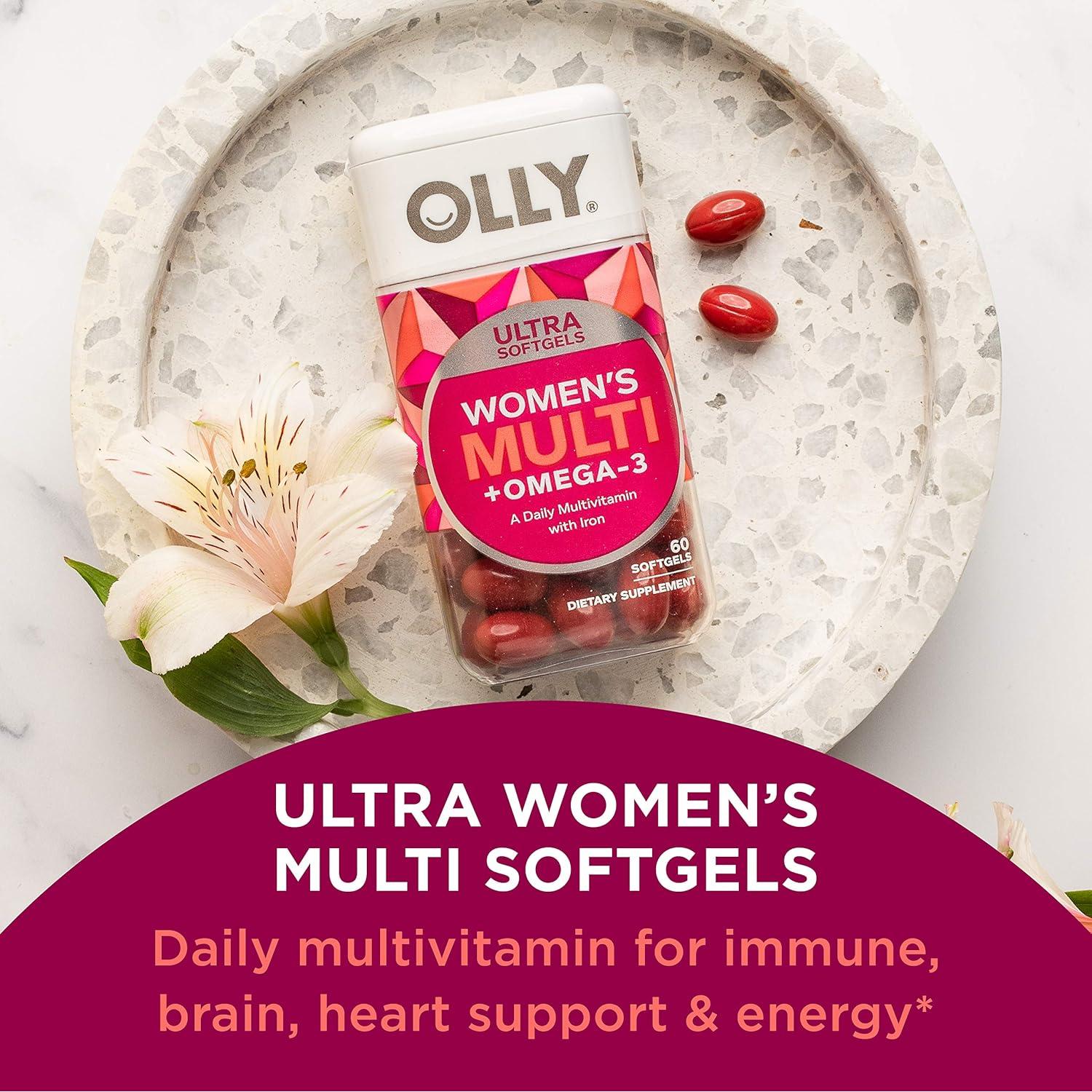 OLLY Ultra Fuerza Cerebral Softgels 60 Unidades - Nootrópico