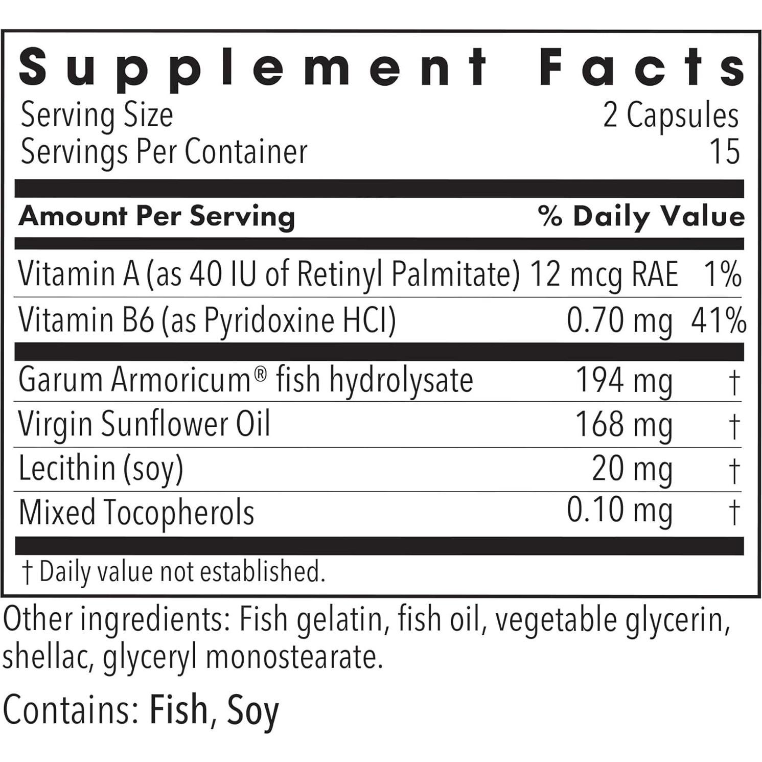 Allergy Research Group Stabillium 200 - Natural Sleep Aid for Adults Without Melatonin, Nighttime Calm Support Supplement to Relax, Deep Restful Sleep Support - 30 Capsules (Pack of 1)