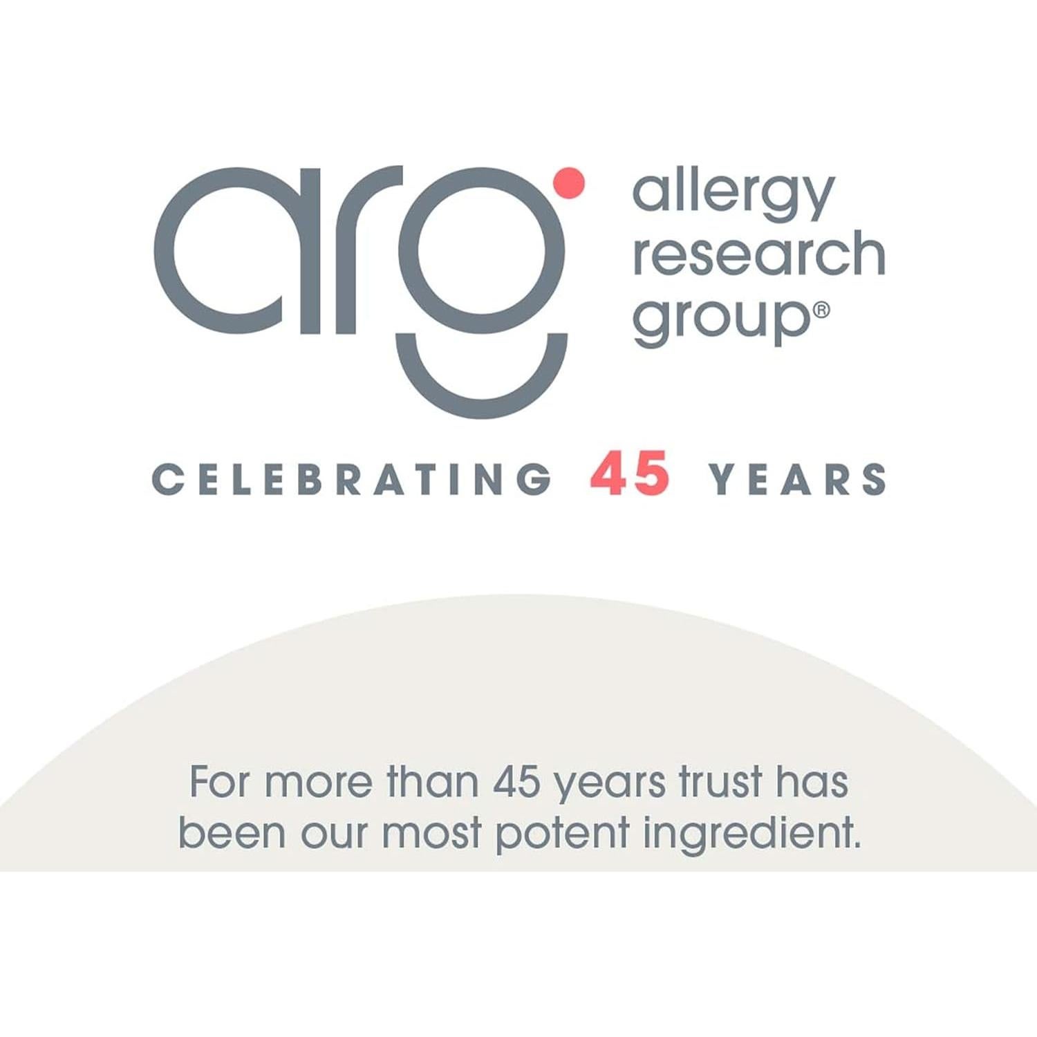 Allergy Research Group Stabillium 200 - Natural Sleep Aid for Adults Without Melatonin, Nighttime Calm Support Supplement to Relax, Deep Restful Sleep Support - 30 Capsules (Pack of 1)