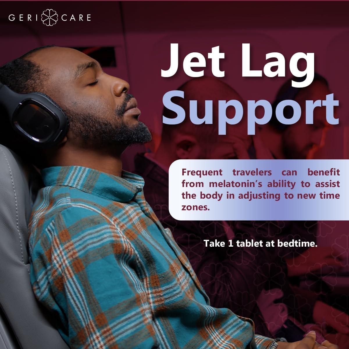 Tabletas de Melatonina GeriCare 3mg - 200 Unidades - Sueño Natural