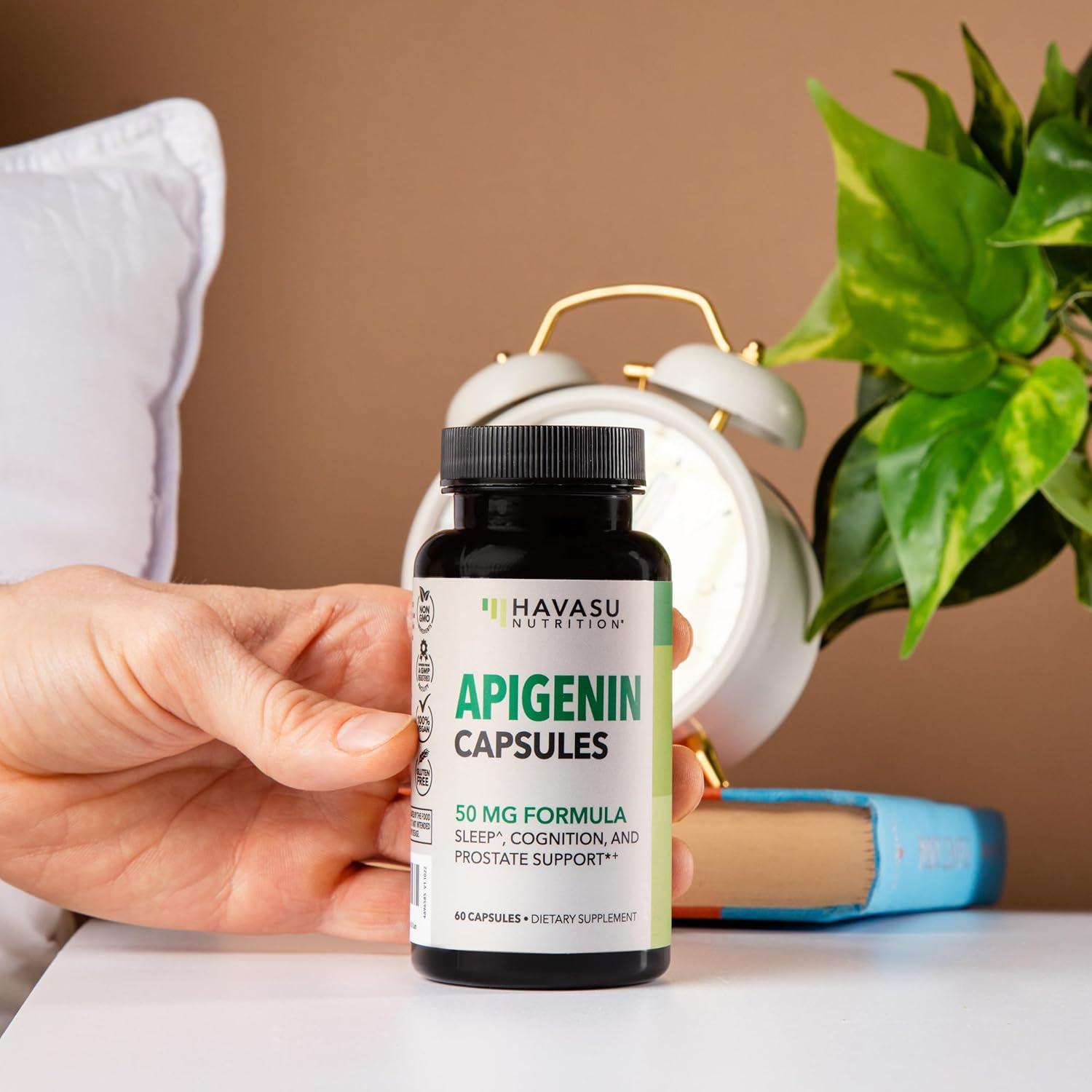 Cápsulas de Apigenina 50mg Havasu Nutrition - 120 Veganas