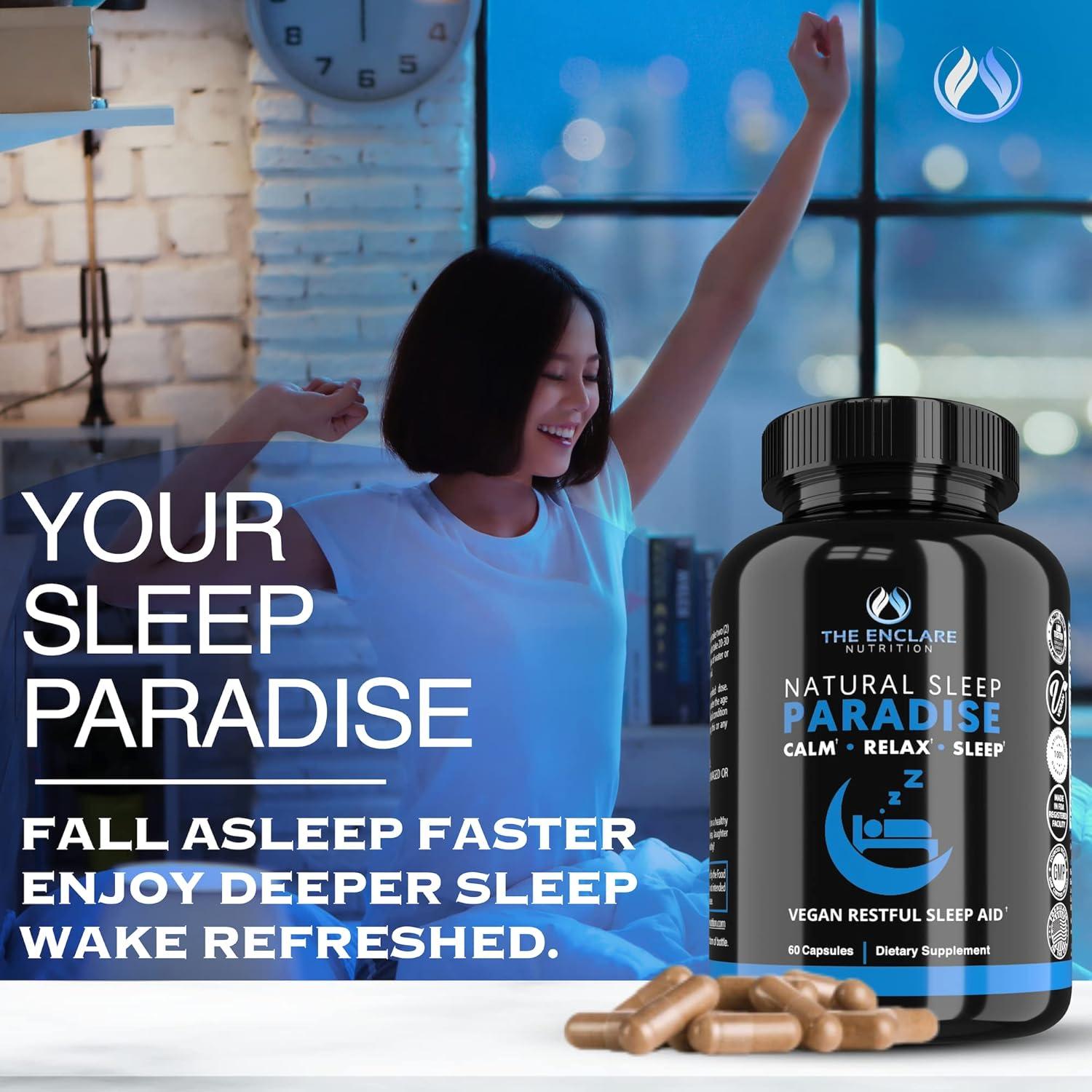 Suplemento Natural para Dormir Enclare 10mg Melatonina 60ct