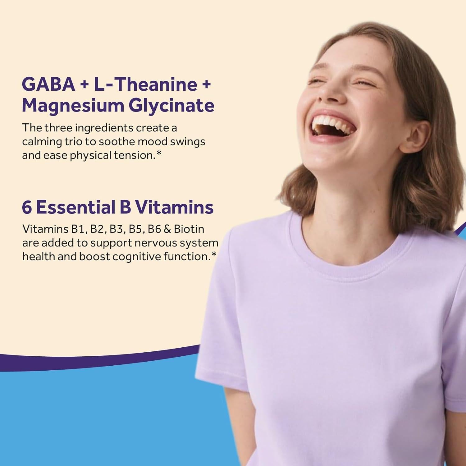 Suplemento GABA 500mg con Magnesio y L-Teanina Recetas del Doctor