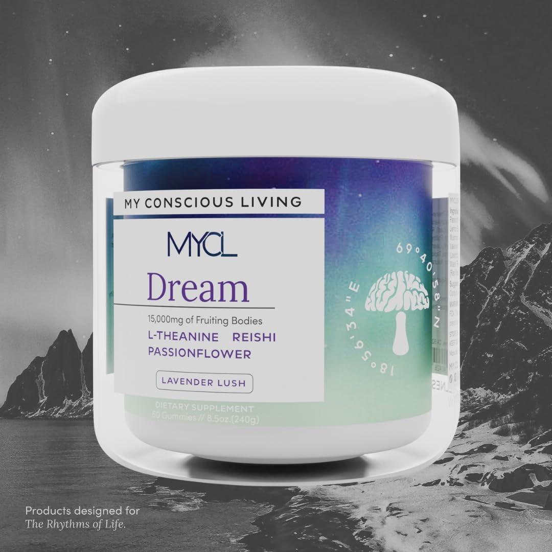 Gominolas de Hongo Soñado MYCL 500mg Reishi y Melatonina