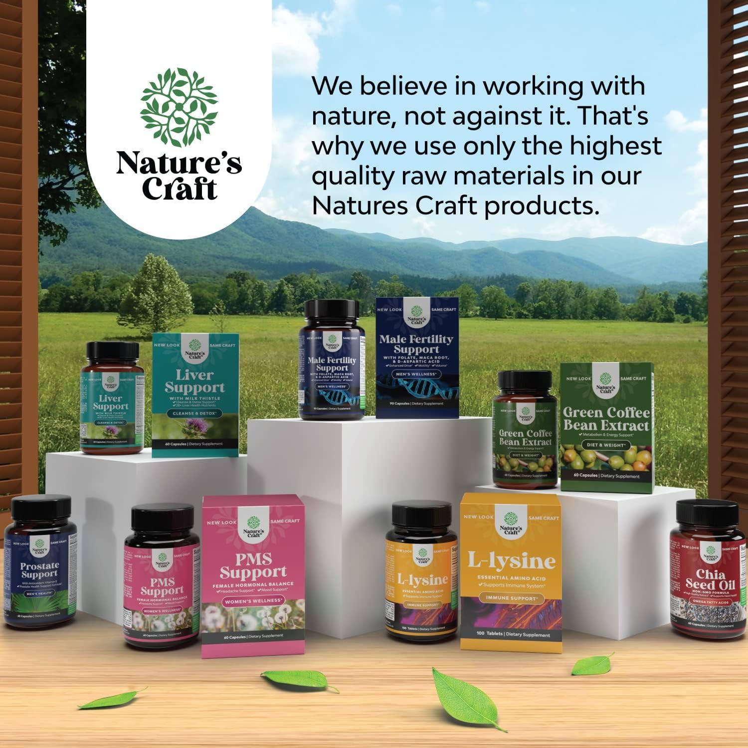 Suplemento DIM Puro Natures Craft 60 Cápsulas 200mg