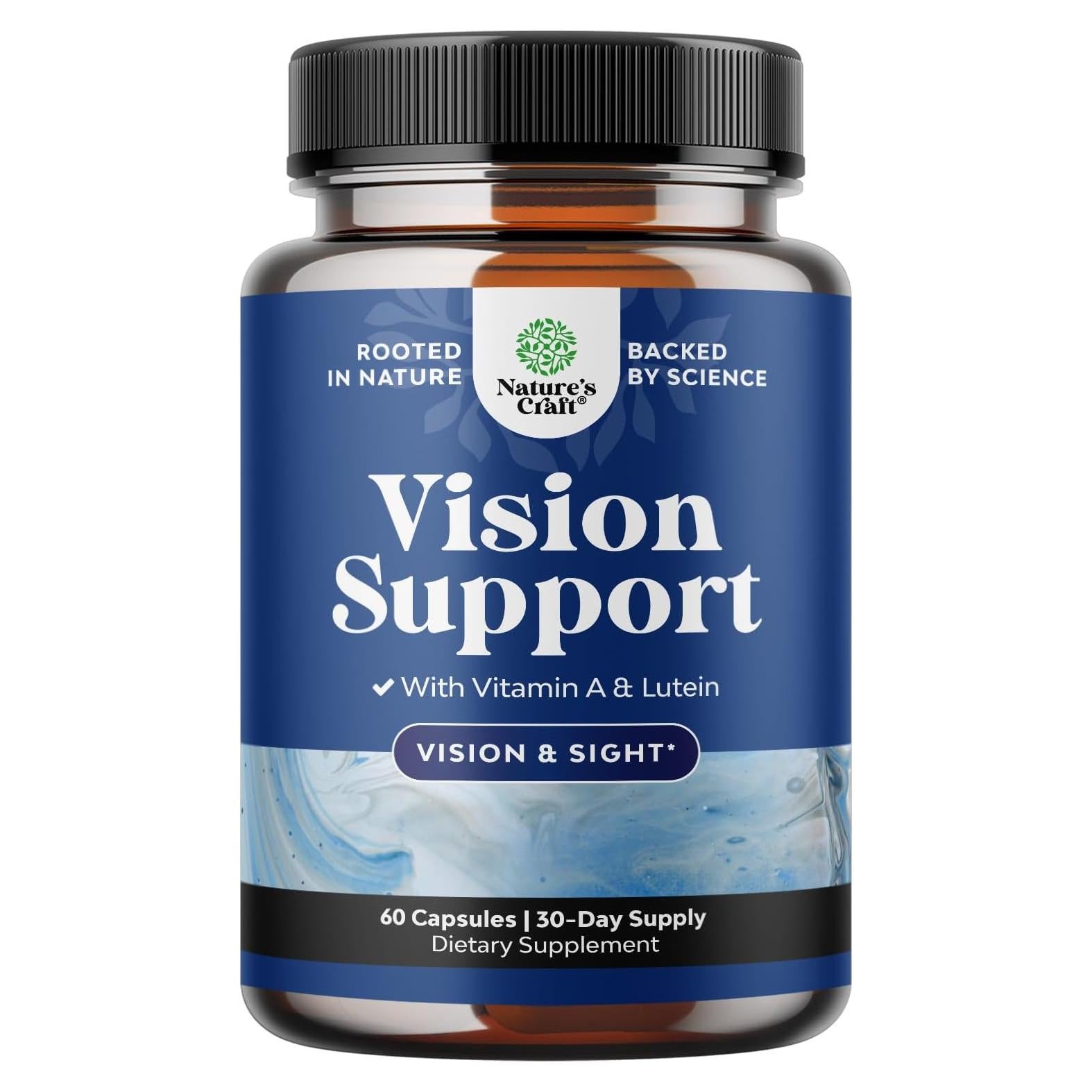 Suplemento Ocular Natures Craft 60 Gomitas Luteína 20mg