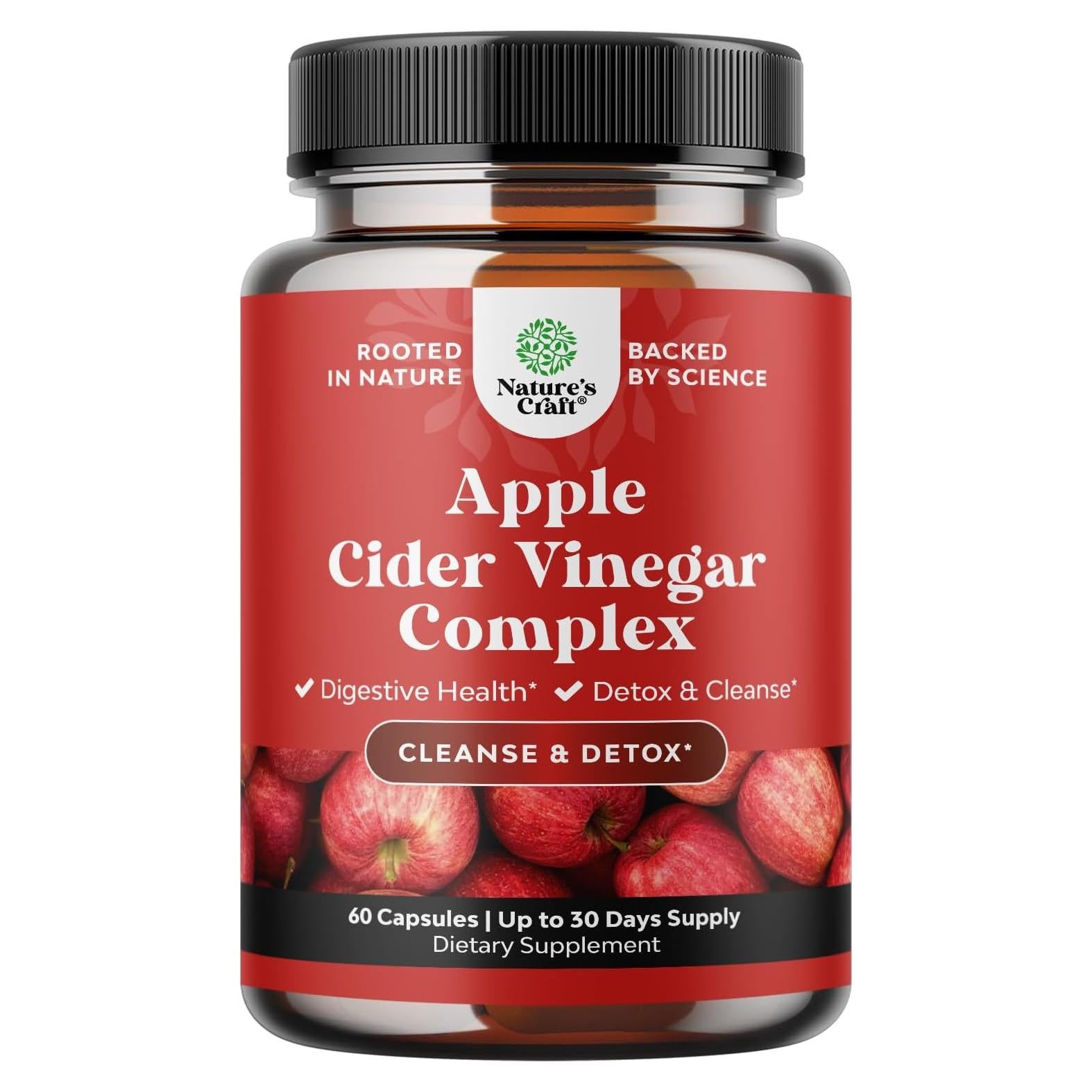 Cápsulas de Vinagre de Sidra de Manzana Bio Sense 1000mg