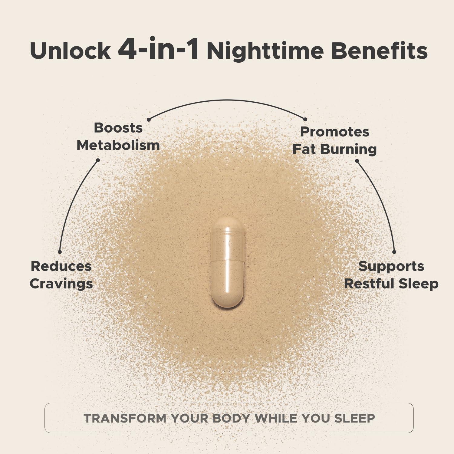 Suplemento Quema Nocturna Leotri - Cetonas Frambuesa, 60 Cápsulas