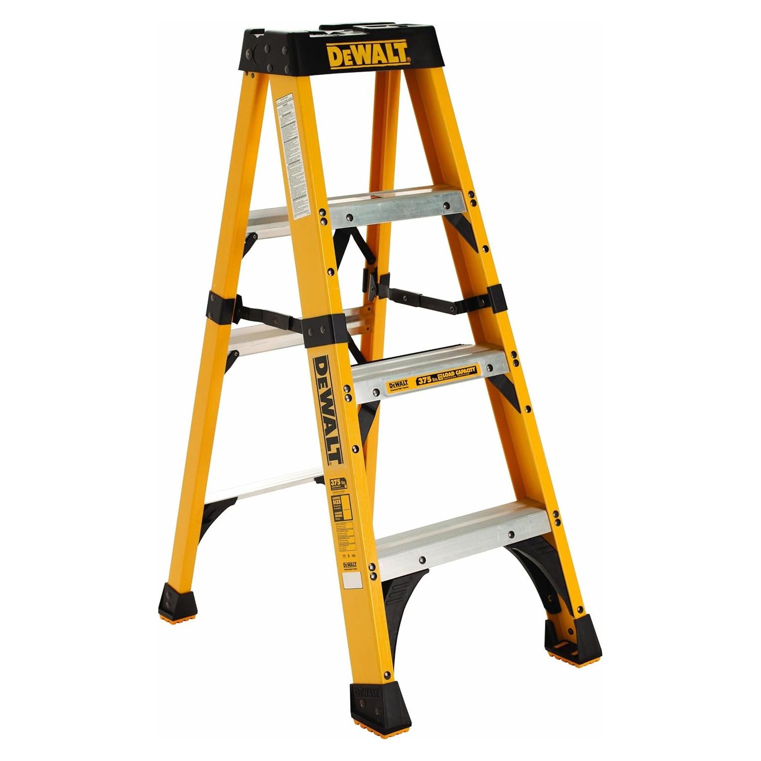 Escalera DeWalt de Fibra de Vidrio 4 Pies 375 lbs DXL3410-04