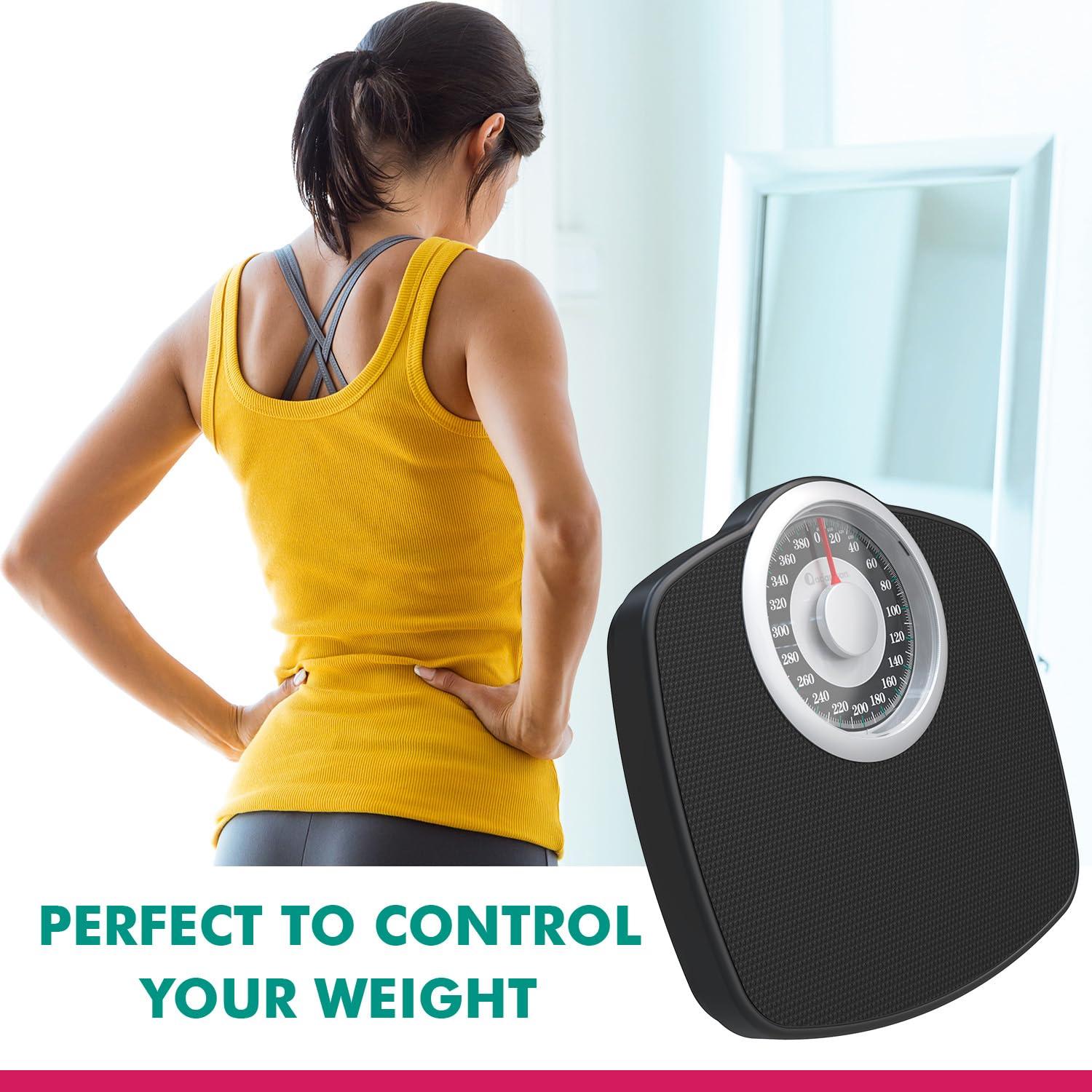 Báscula Analógica Adamson A25 - Hasta 181.44 kg - Dial 5.3"