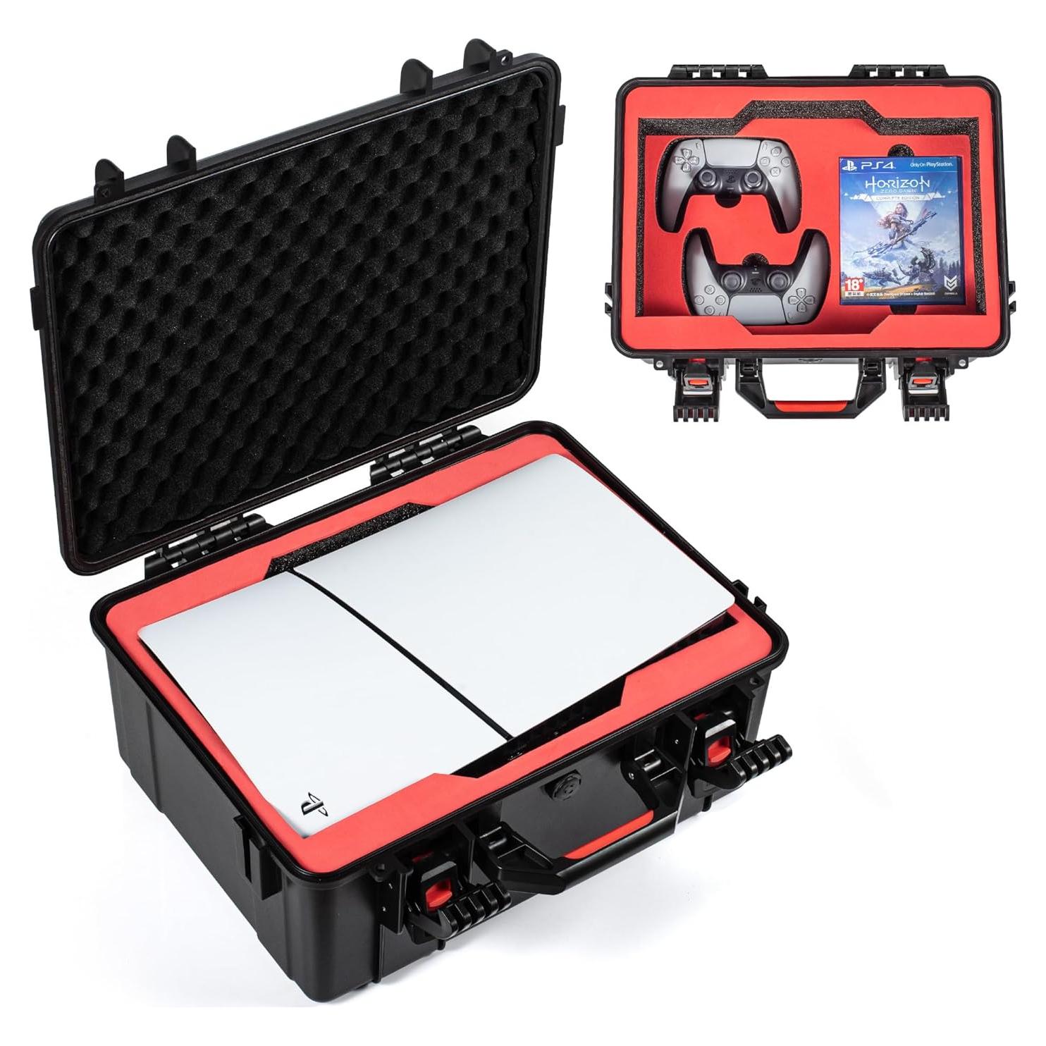 Funda Dura STARTRC para PS5 Slim 2023, Impermeable y Segura