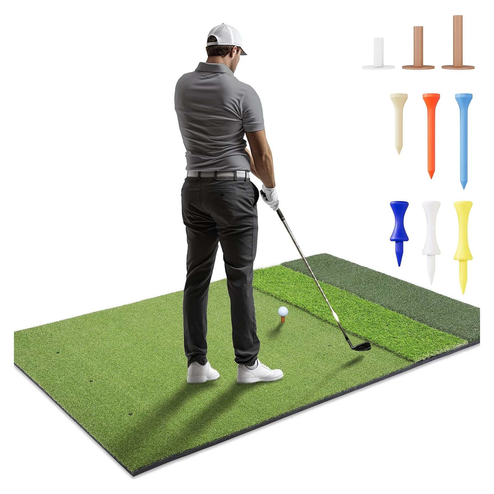 Alfombra de Golf Premium 1.83x1.22m Tri Turf para Práctica