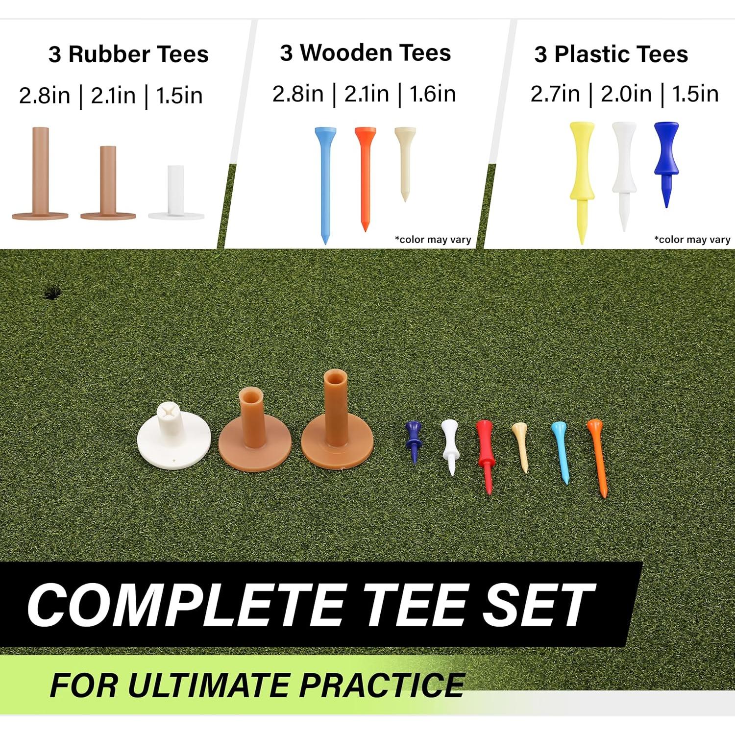 Alfombra de Golf Premium 1.83x1.22m Tri Turf para Práctica