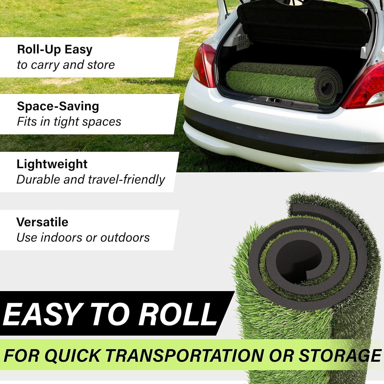 Alfombra de Golf Premium 1.83x1.22m Tri Turf para Práctica