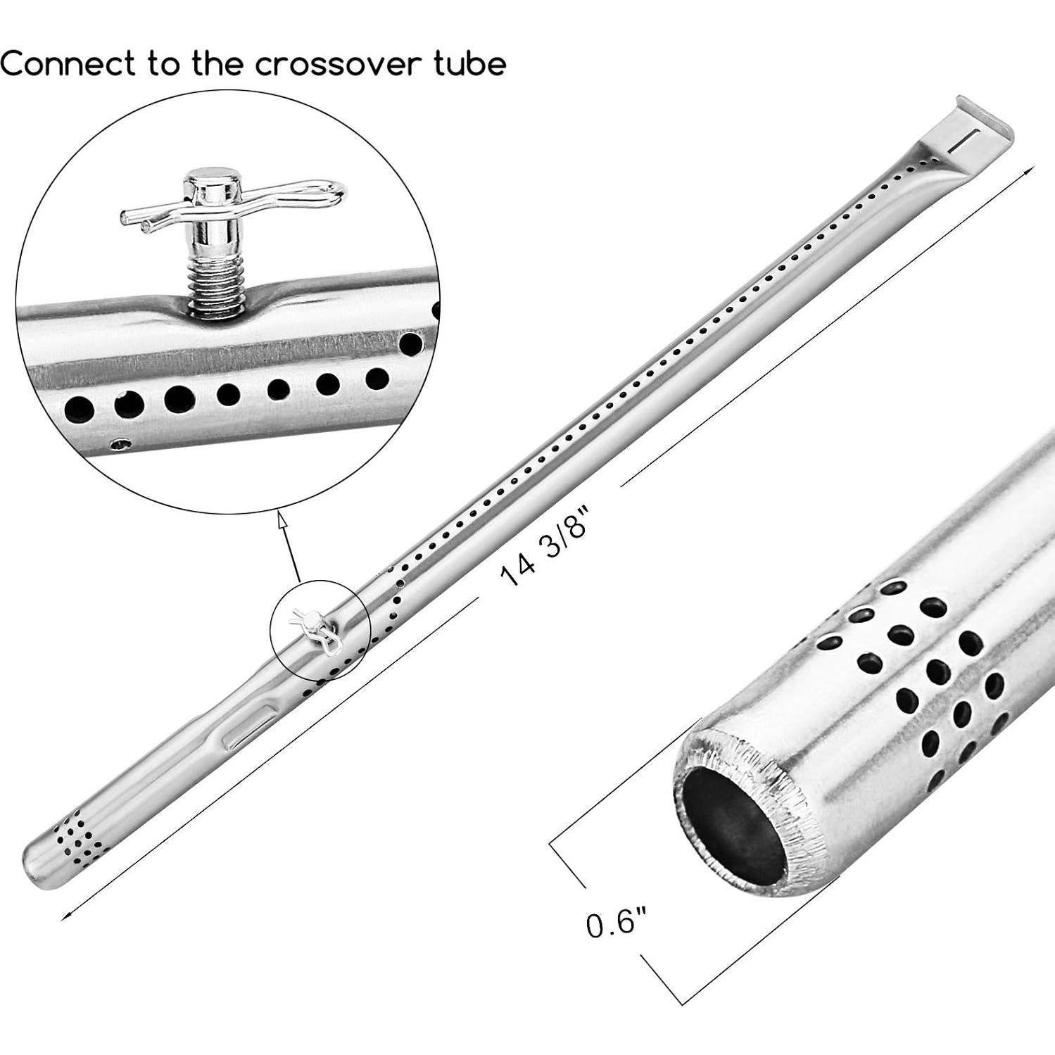 Piezas de Repuesto Utheer para Parrilla Charbroil 4 Quemadores