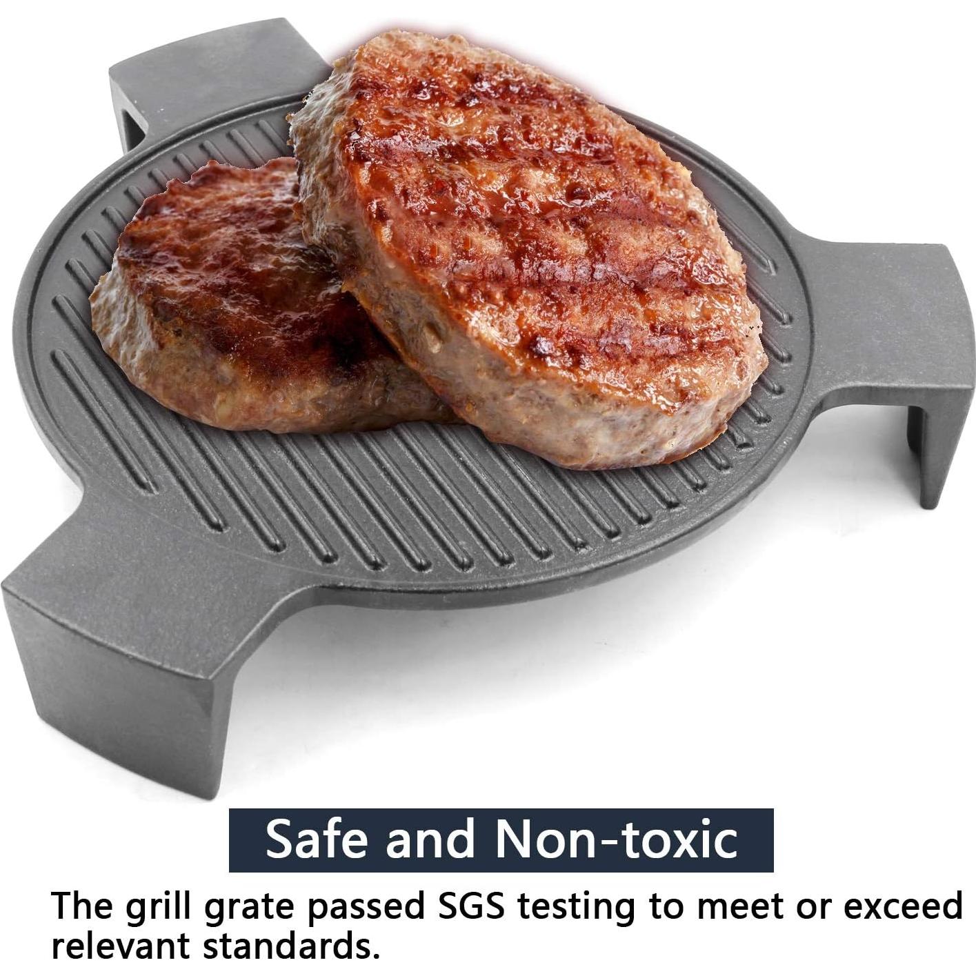 Plato de Hierro Fundido Hongso 15.5" para Parrilla Kamado