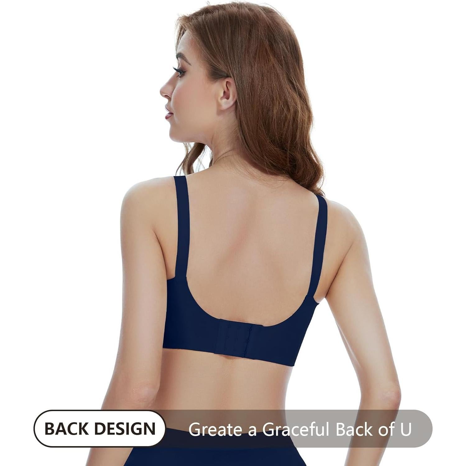 Pack de 3 Sujetadores de Lactancia Sin Costuras Maternidad