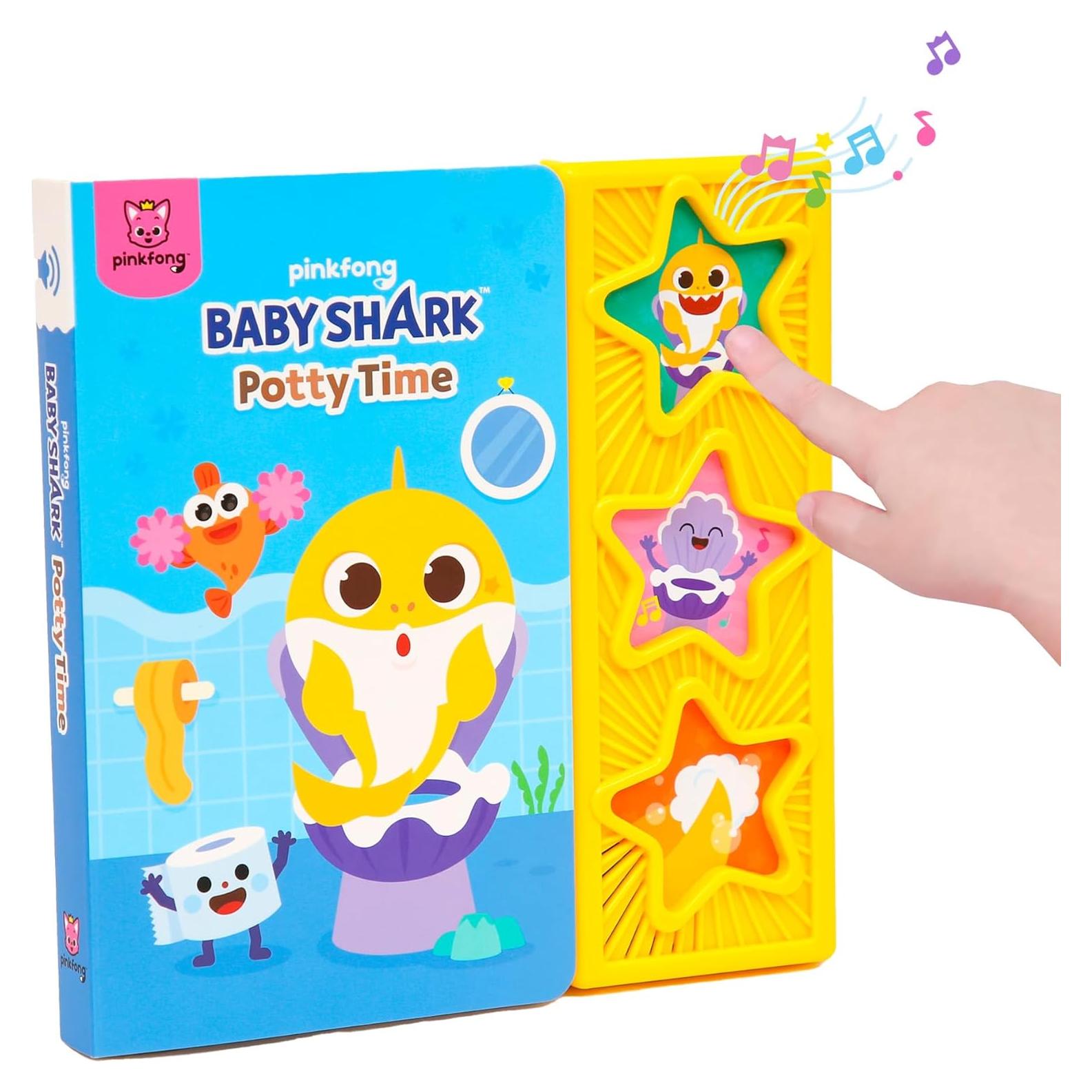 Libro Interactivo de Sonido Baby Shark Pinkfong 1-5 Años