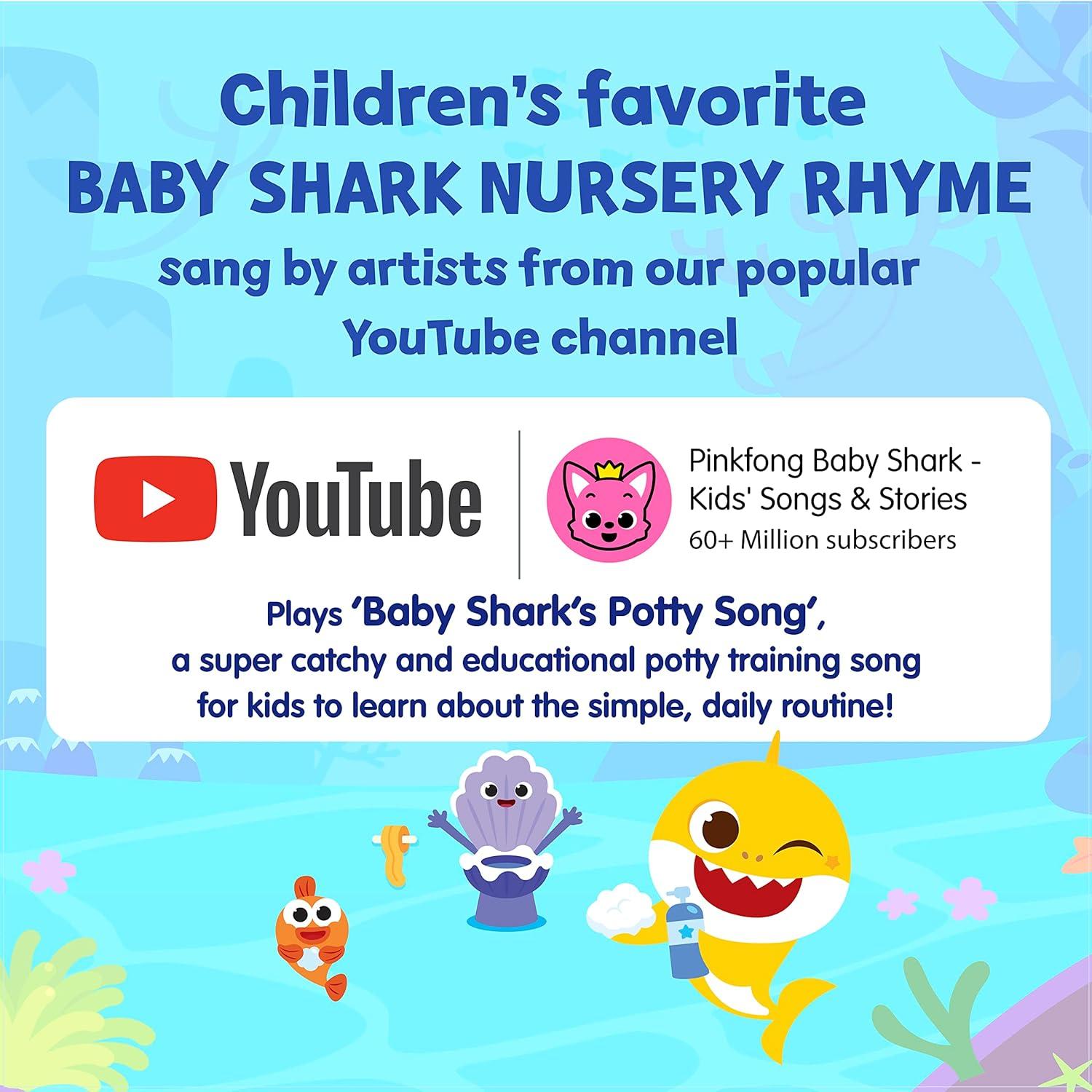 Libro Interactivo de Sonido Baby Shark Pinkfong 1-5 Años