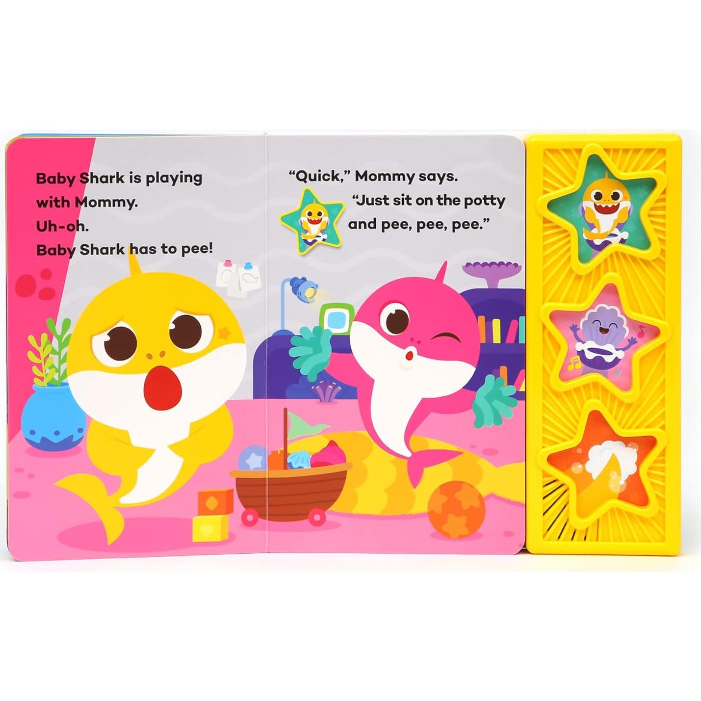 Libro Interactivo de Sonido Baby Shark Pinkfong 1-5 Años