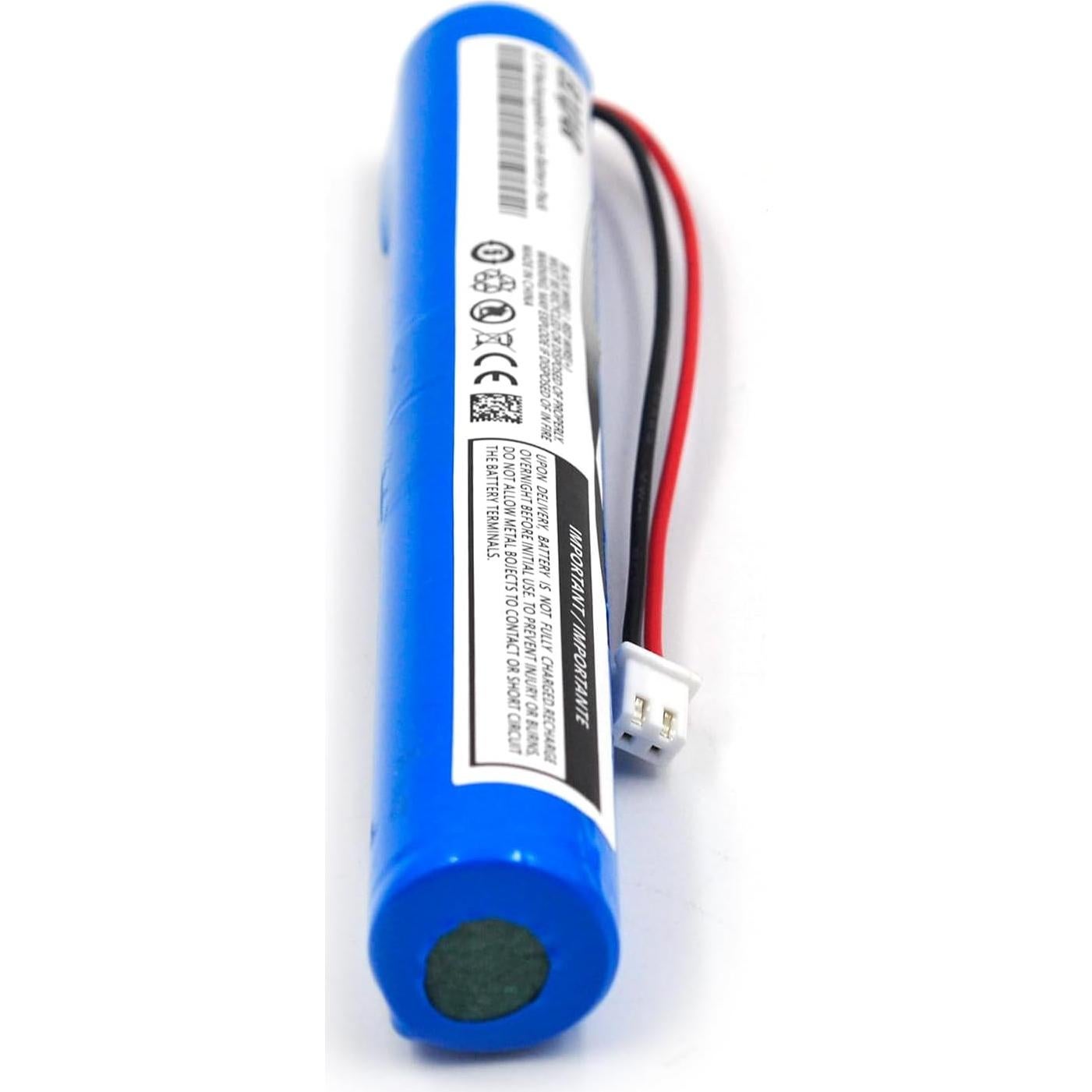 Batería recargable 3.7V 4000mAh Li-ion Elxjar 2-Pack JST