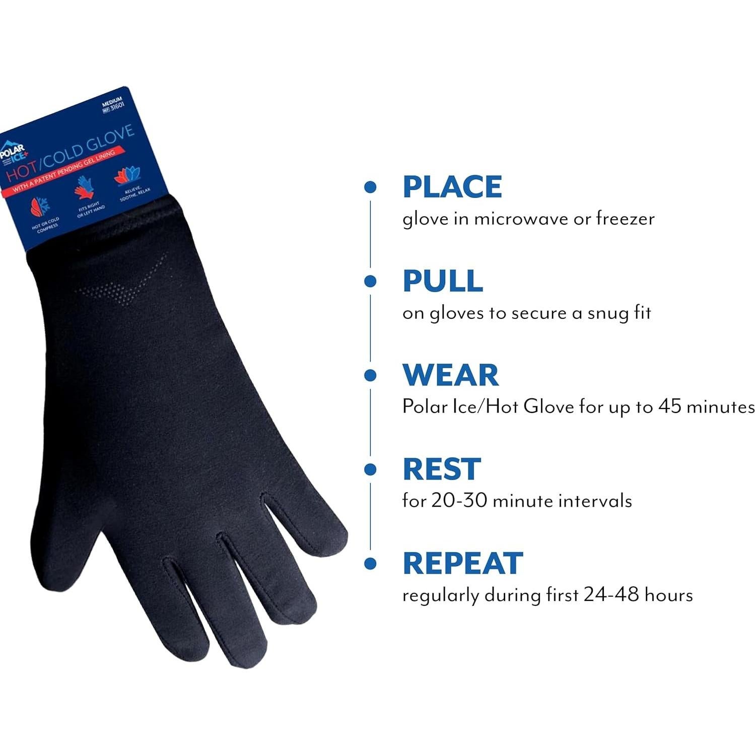 Guante Térmico Frío/Calor Brownmed Polar Ice - Terapia Artritis