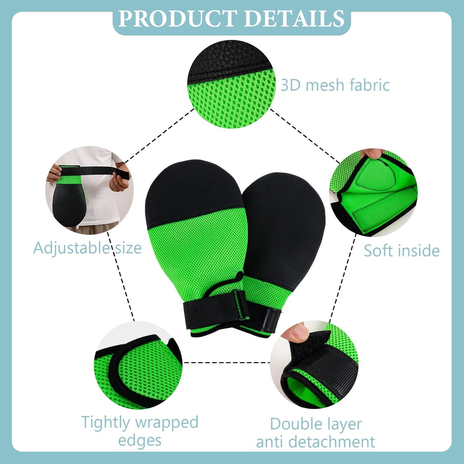 Guantes de Dementia SHFGYG 2PCS Restricciones de Mano para Ancianos