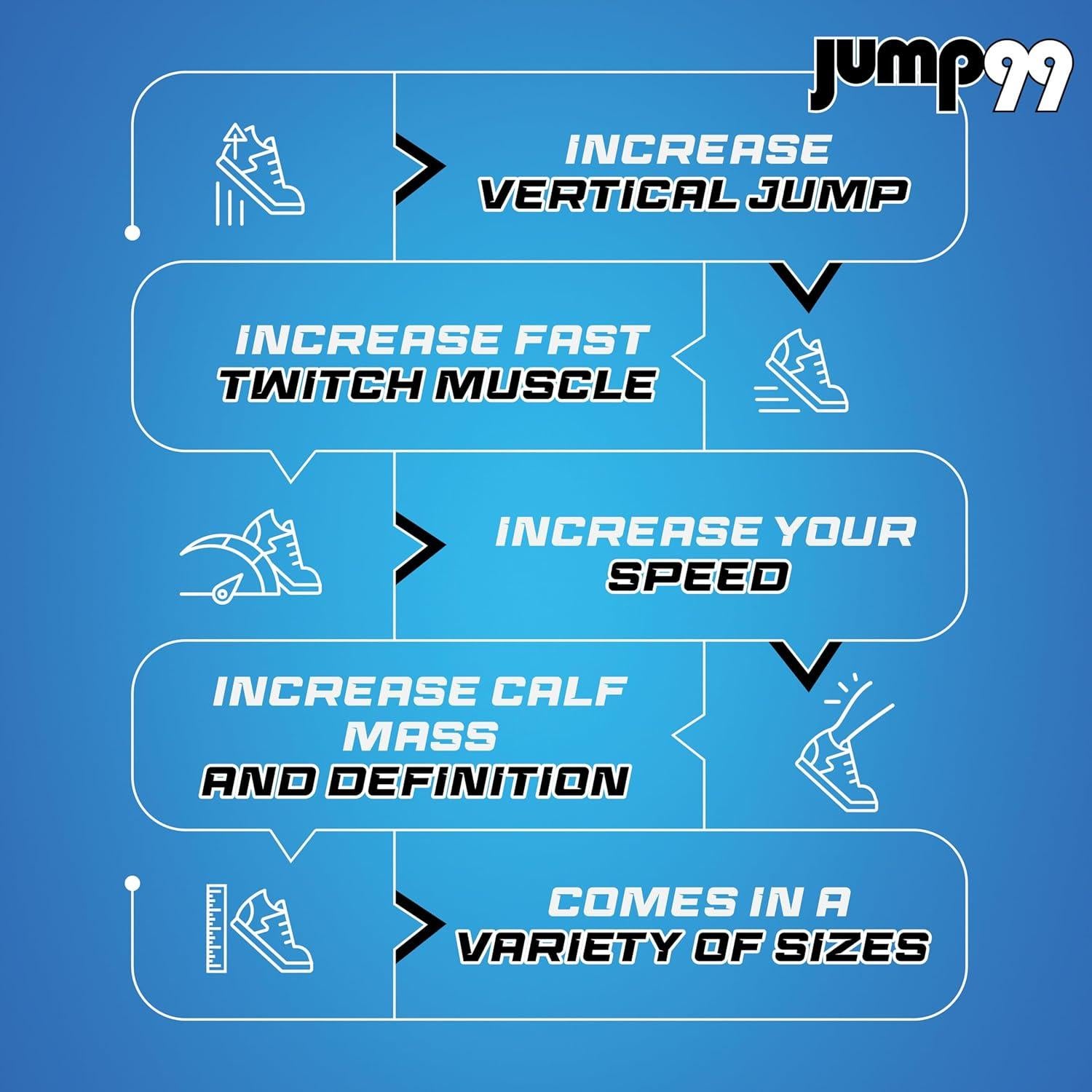 Zapatos Pliométricos Jump99 Ultra Strength - Talla 7.5 - Negro