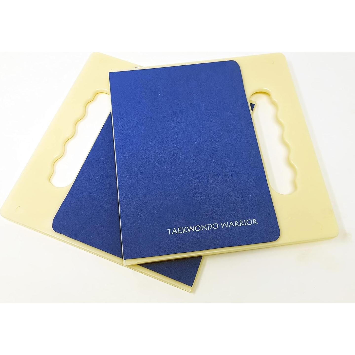 Tabla de Artes Marciales Requebrajable Guerrero de Taekwondo Azul