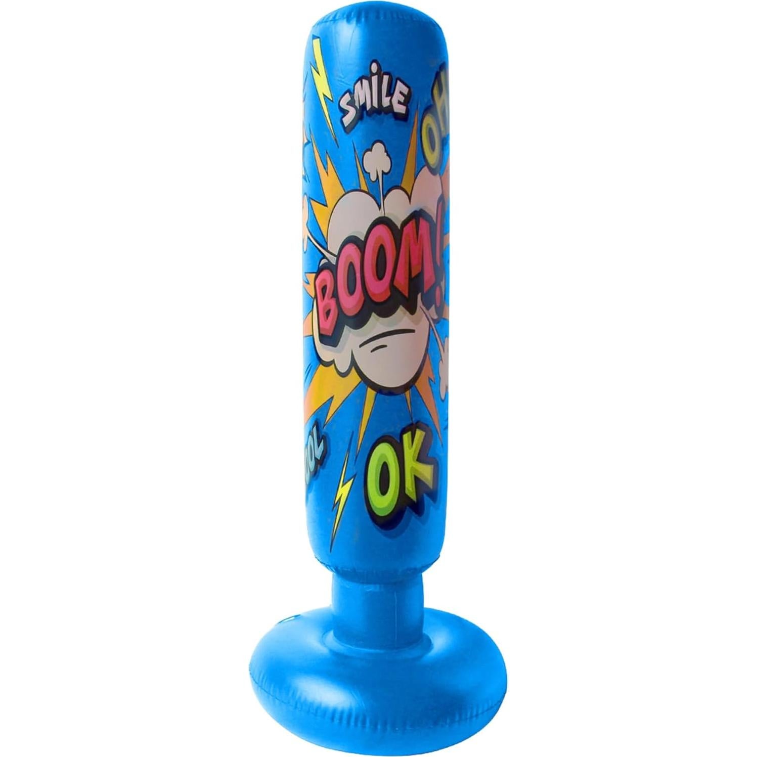 Saco de Boxeo Inflable Baiao 66cm x 120cm para Niños