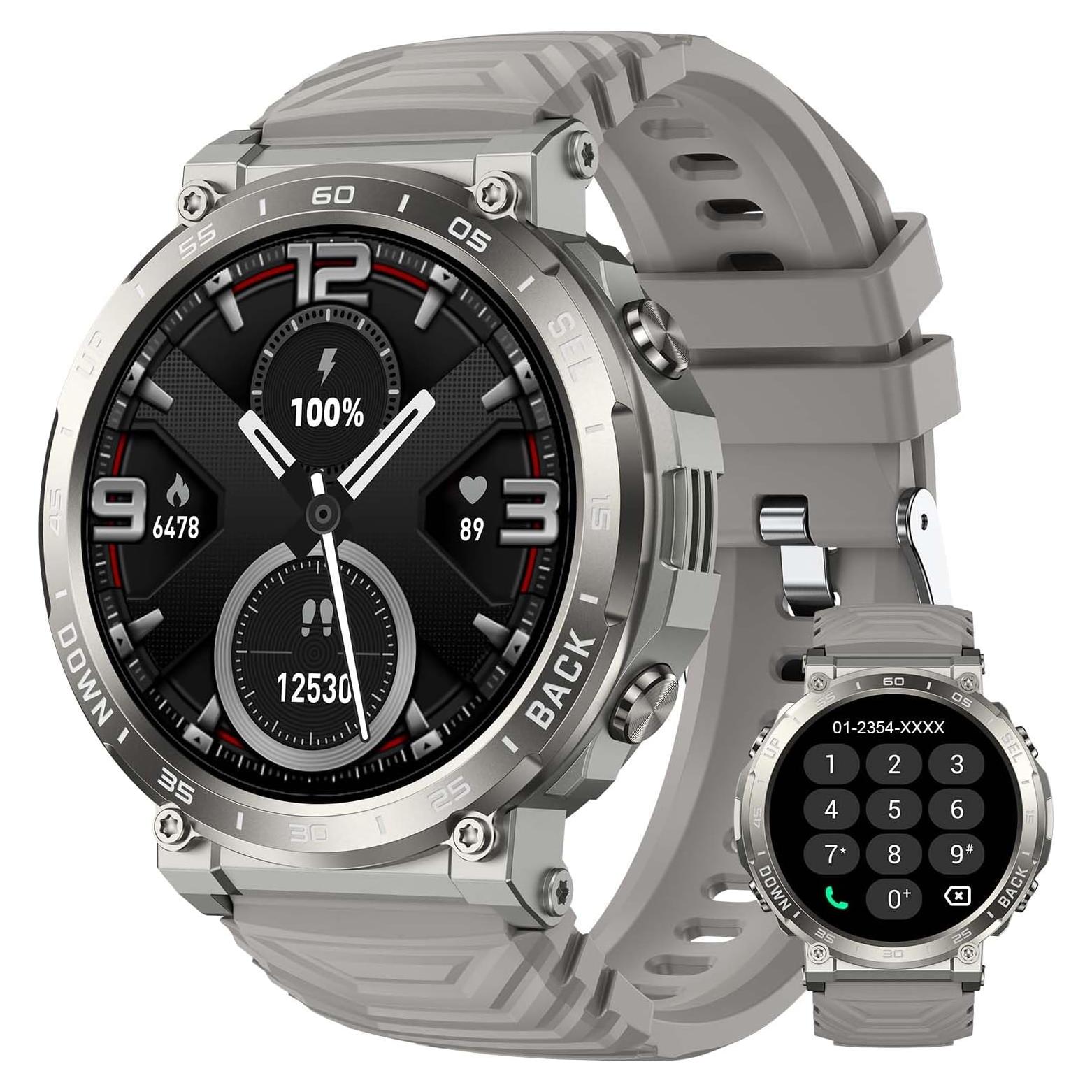 Reloj Inteligente Militar PYRODUM S56 Ultra 1.52" 5ATM