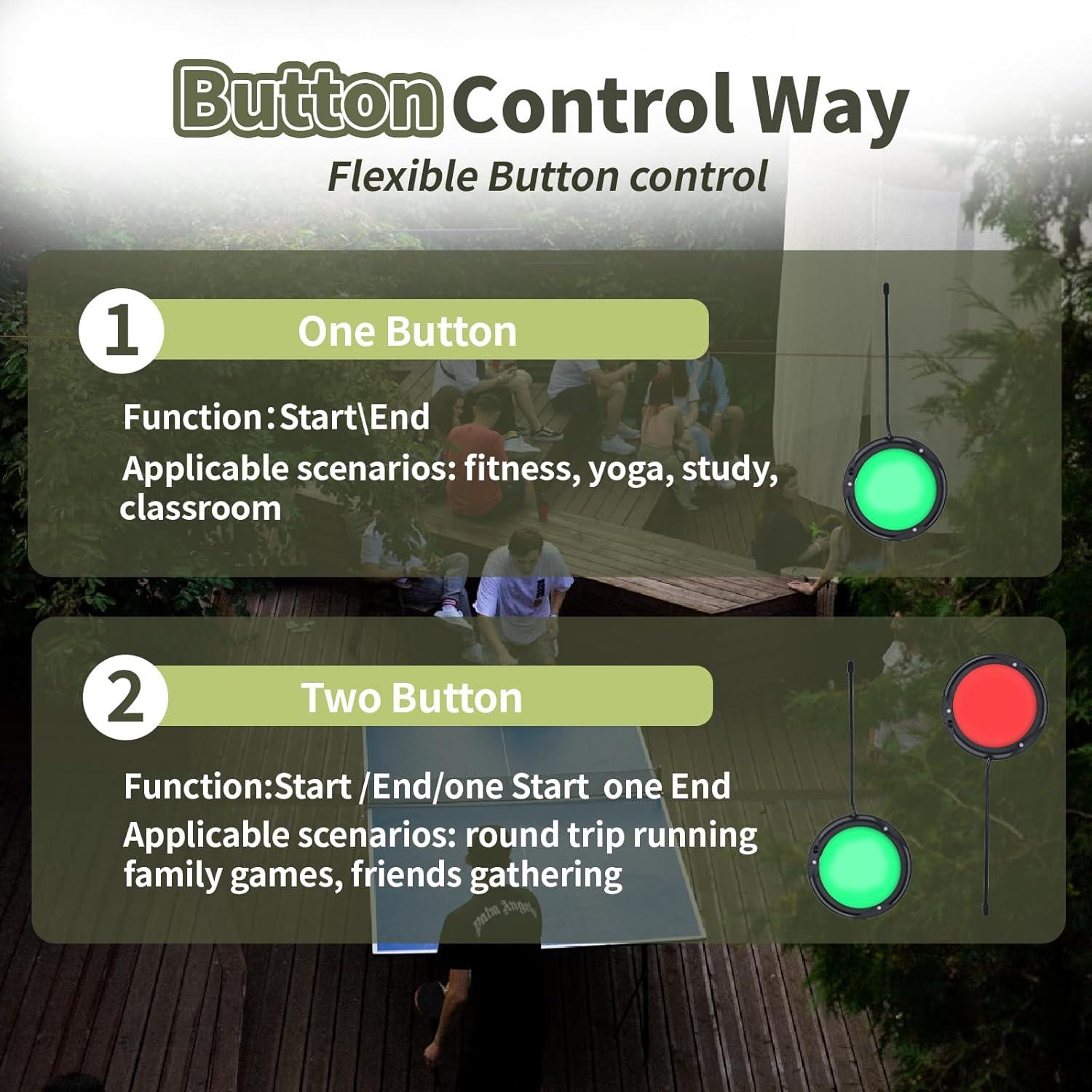 Temporizador Digital de Gimnasio F-Winner con Control Remoto