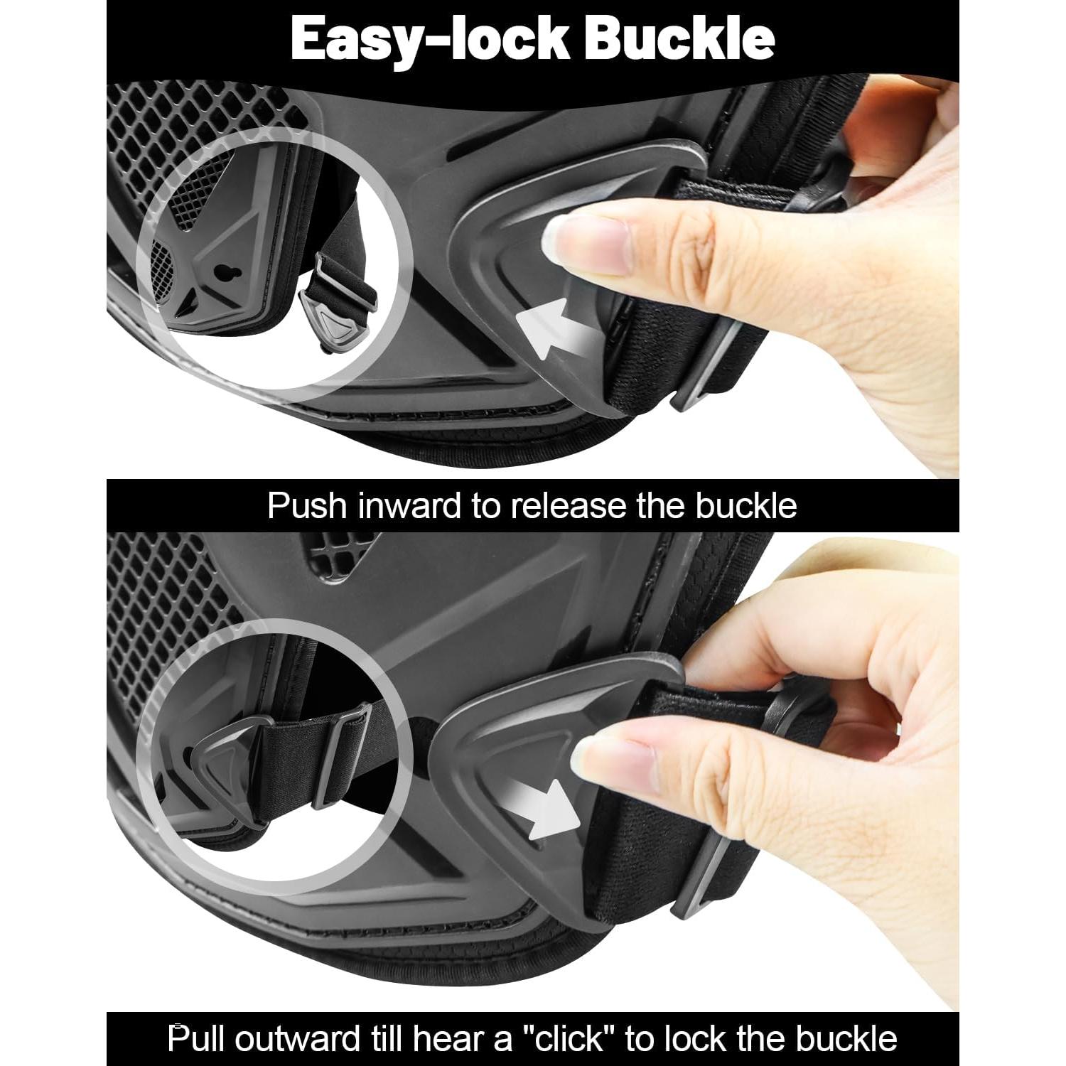 Equipamiento Motocicleta Infantil StarknightMT Negro 5-10 Años