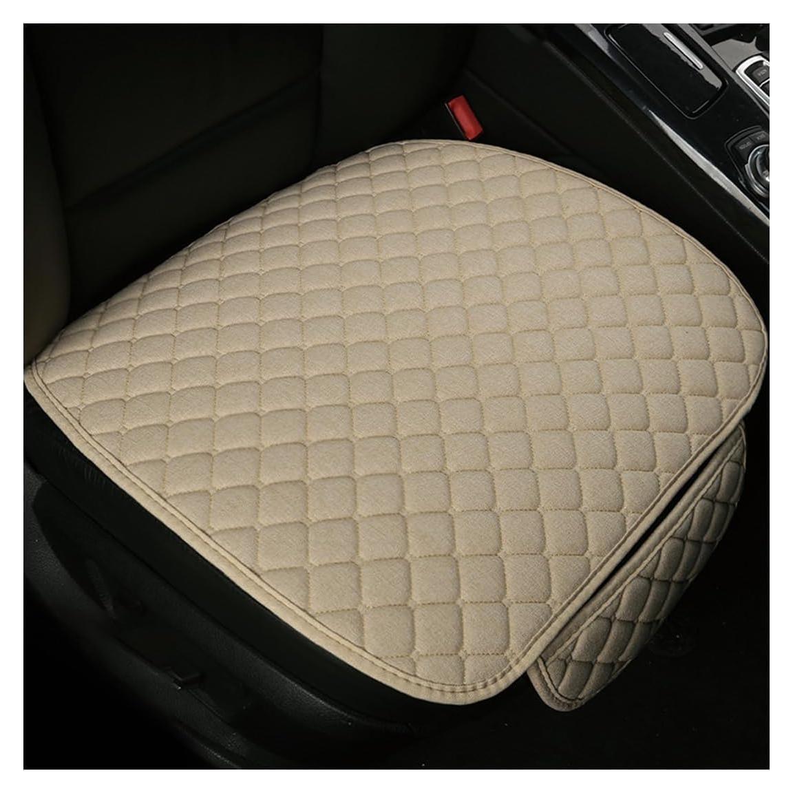 Funda de Asiento de Coche Povtii Beige Ajuste Universal