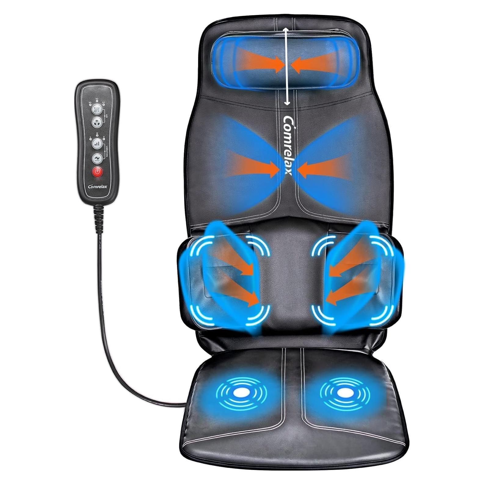 Cojín de Masaje para Espalda Comrelax CO-6005 3 Modos 3 Intensidades