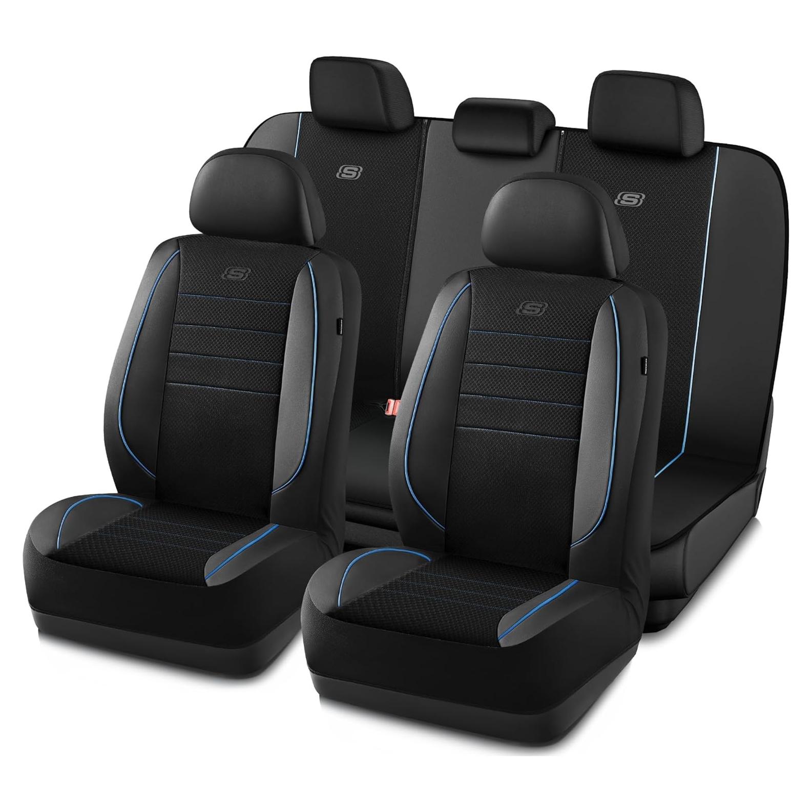 Funda de Asiento Skechers con Espuma de Memoria - Azul