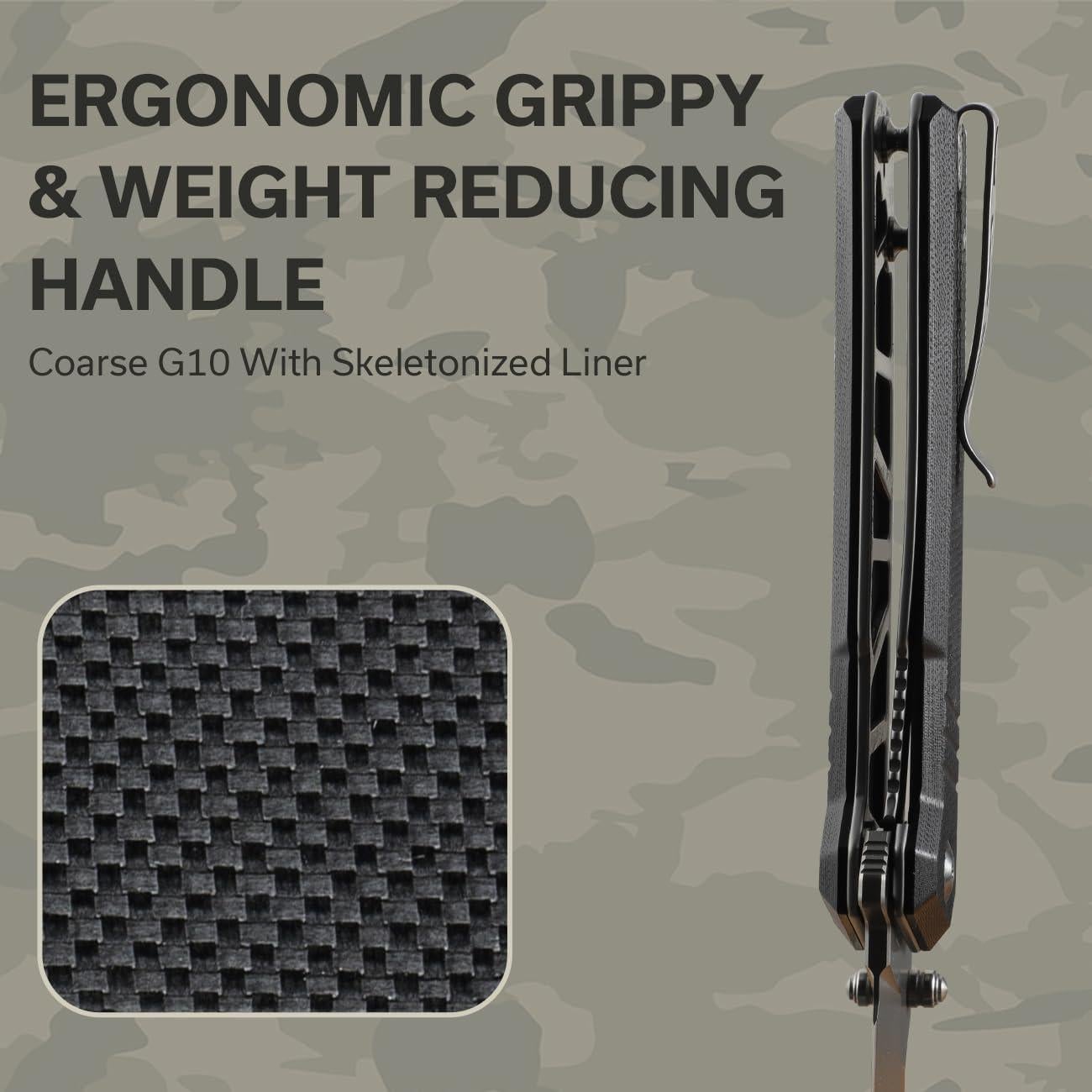 Cuchillo Plegable CIVIVI Bhaltair 10.1 cm Acero 14C28N