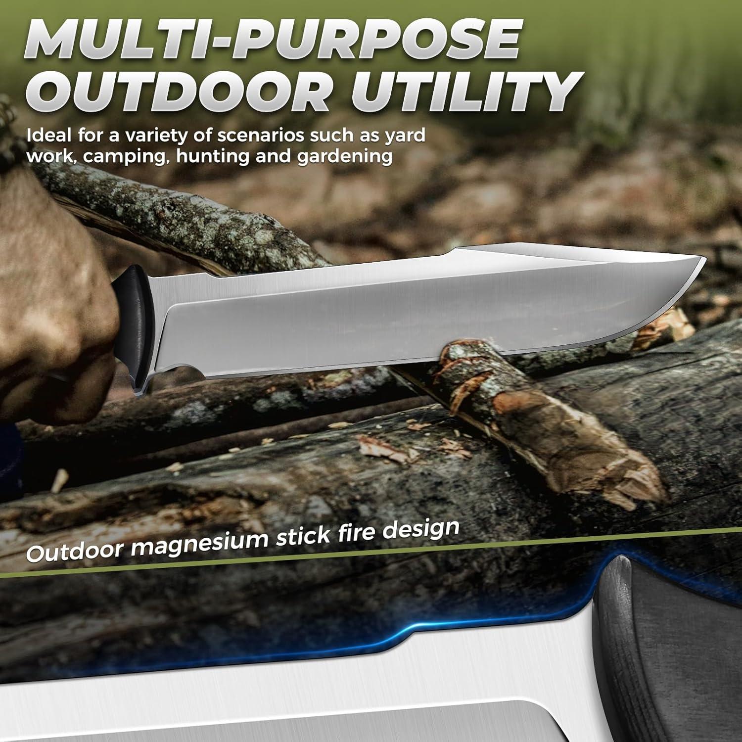 Machete Dragón Púrpura 37.85 cm Acero Alto Carbono Jardinería