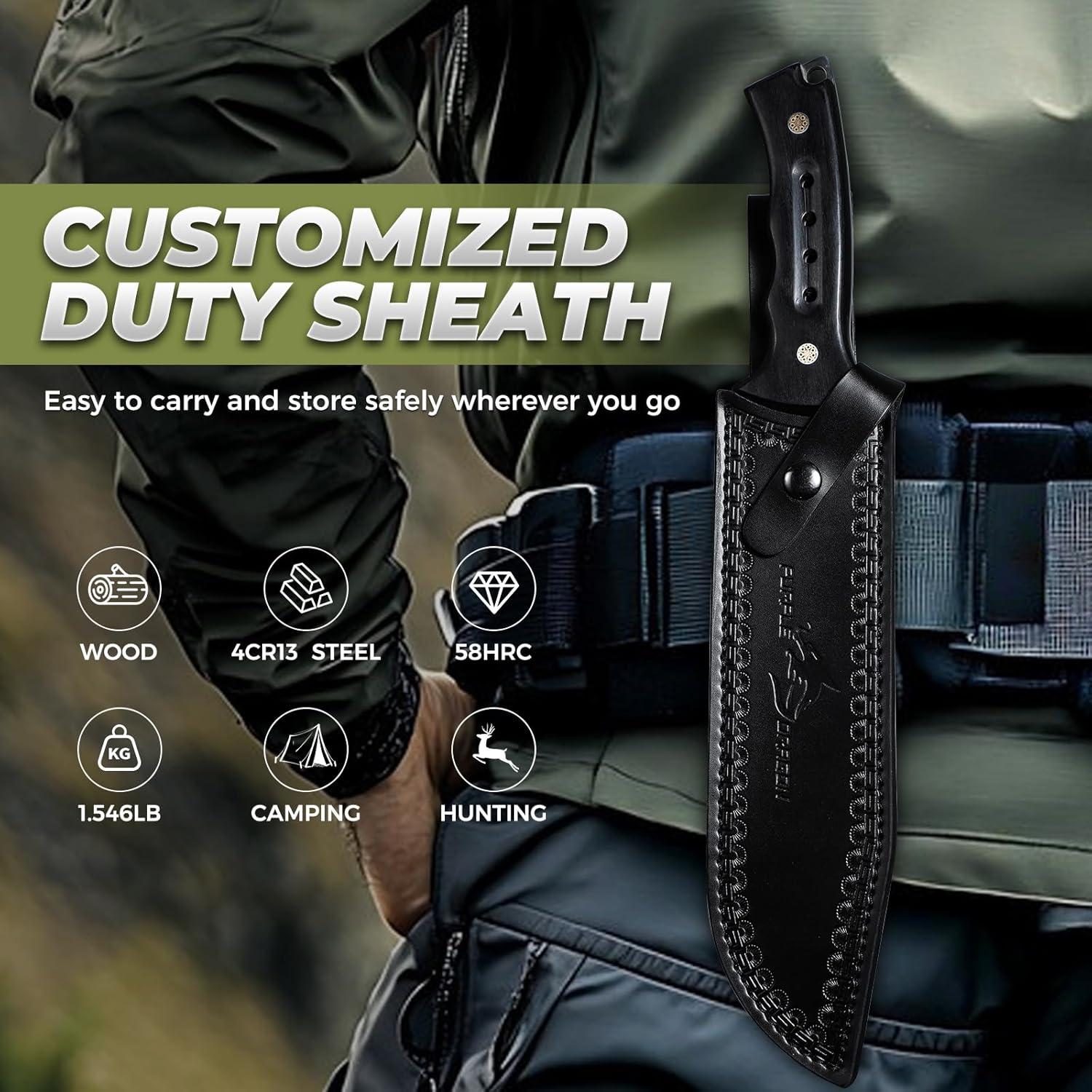 Machete Dragón Púrpura 37.85 cm Acero Alto Carbono Jardinería