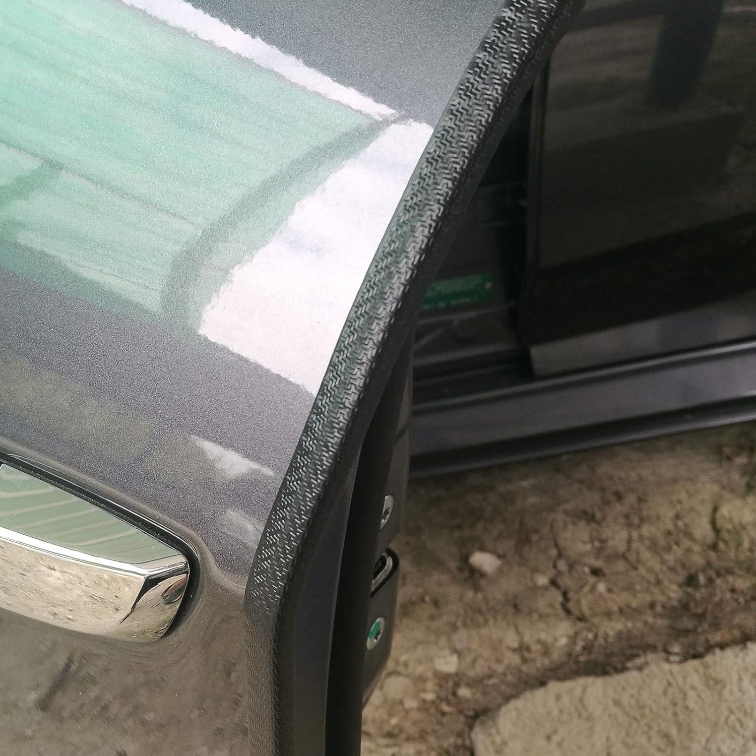 Protector de Bisel U Caucho Blanco uxcell 2.5m 1-2.5mm