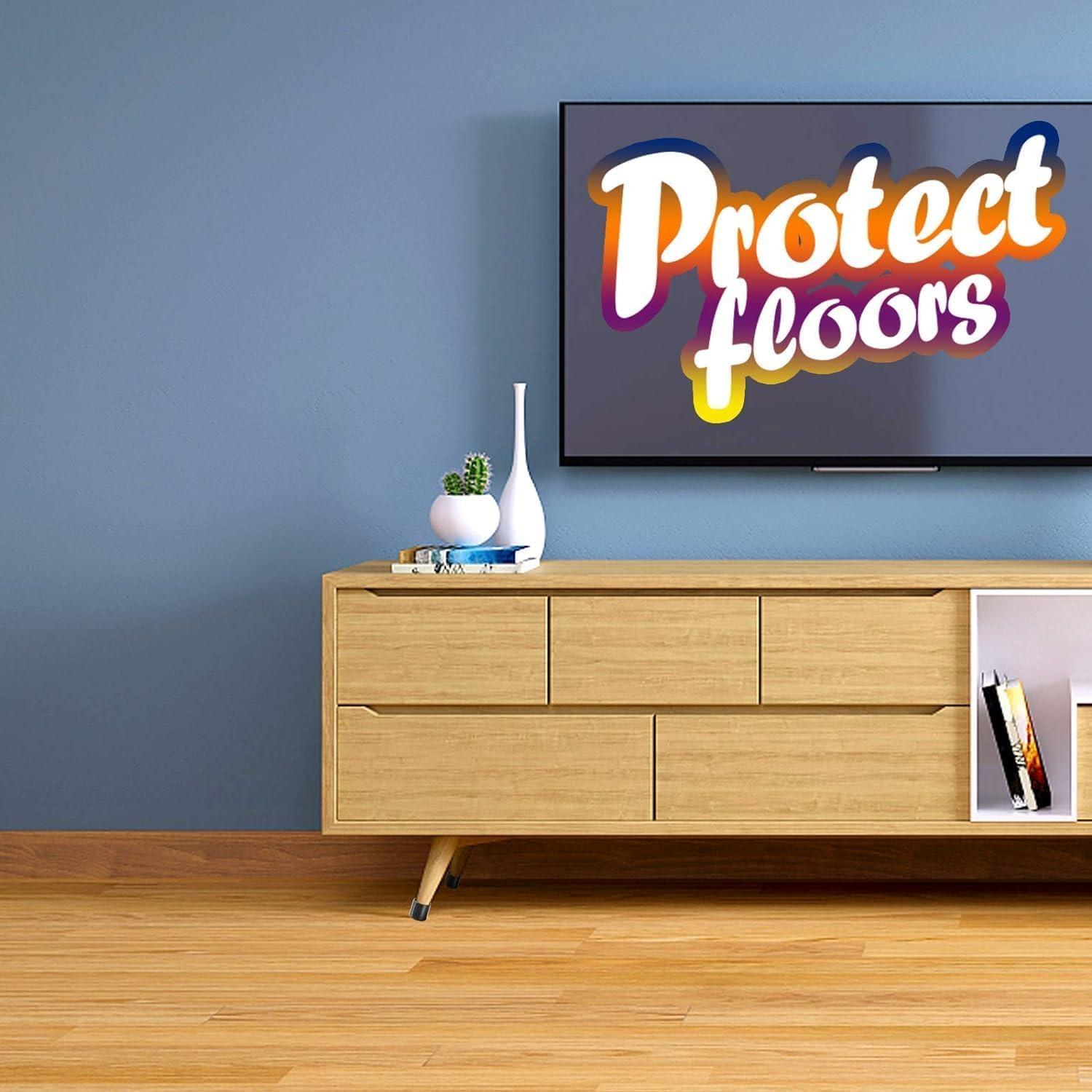 Protectores de Suelo para Patas de Silla HNYYZL - 8 Piezas 16mm