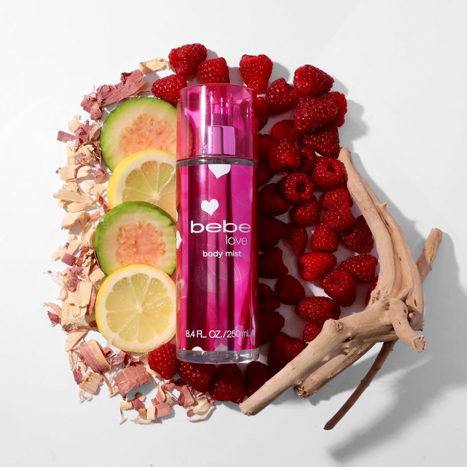 Bebe Love Spray Corporal 238 ml - Fragancia Floral Frutal