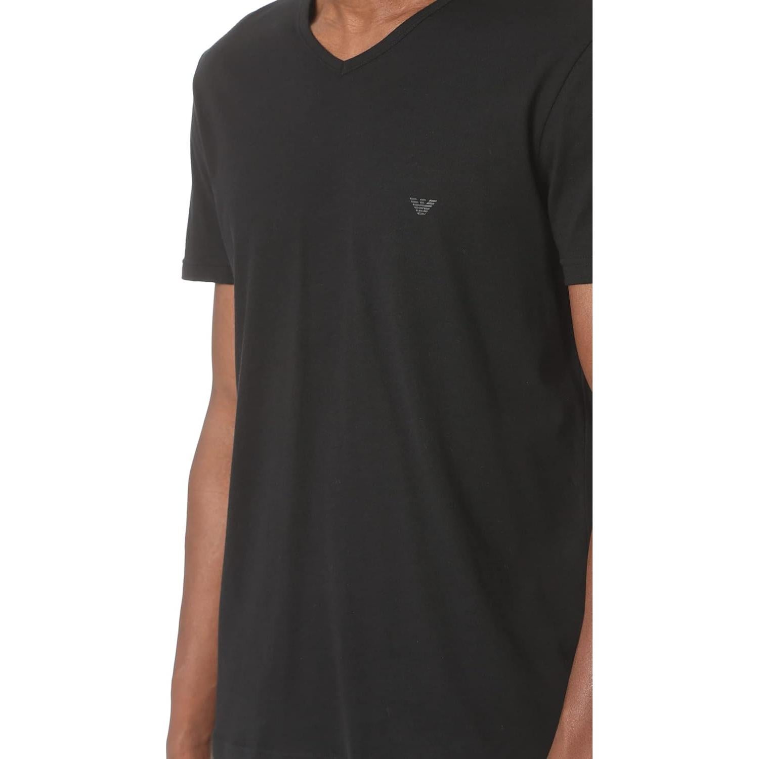 Camiseta Interior Cuello en V Emporio Armani Hombre 3 Pzas