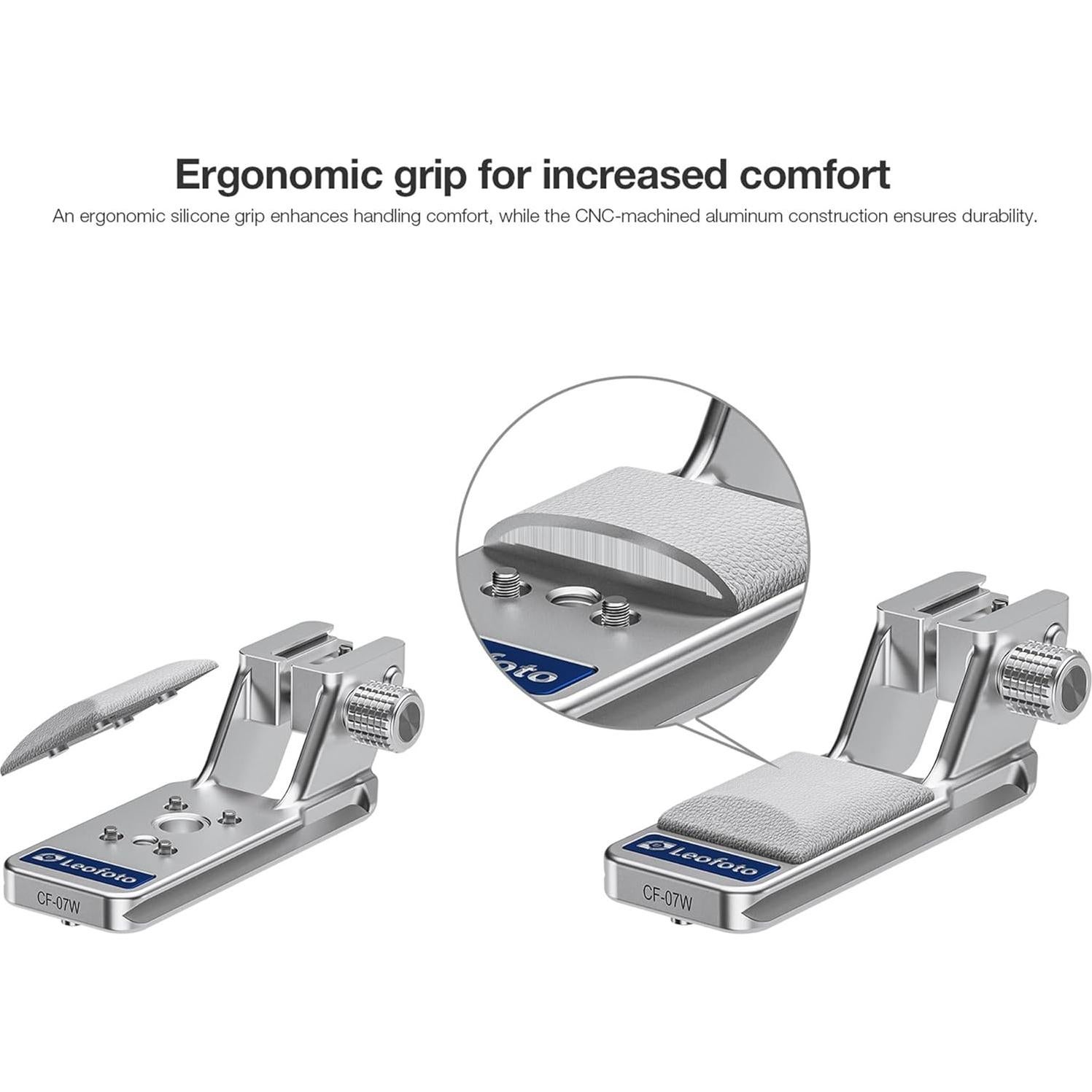 Pie de reemplazo Leofoto CF-07W para Canon RF70-200mm y RF24-105mm