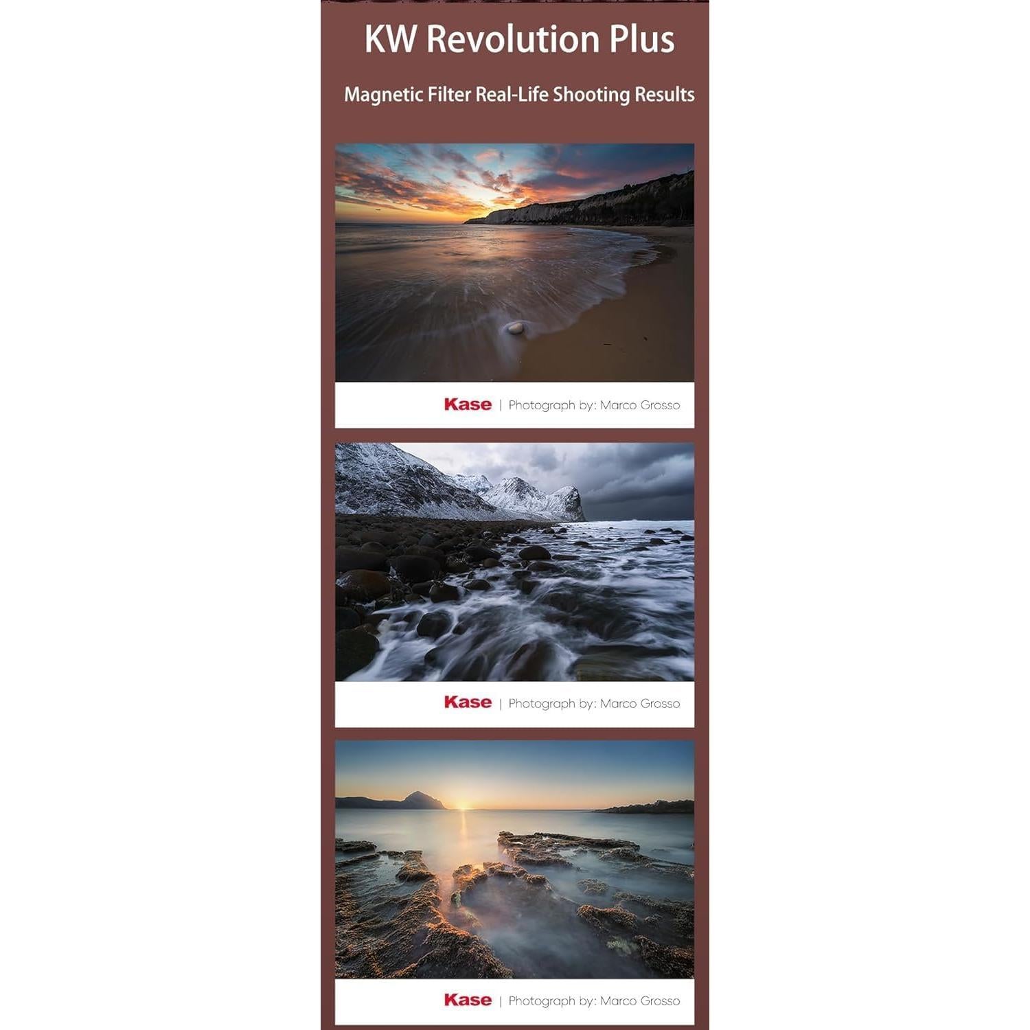 Filtro de Densidad Neutra Kase KW Revolution Plus ND64 43mm