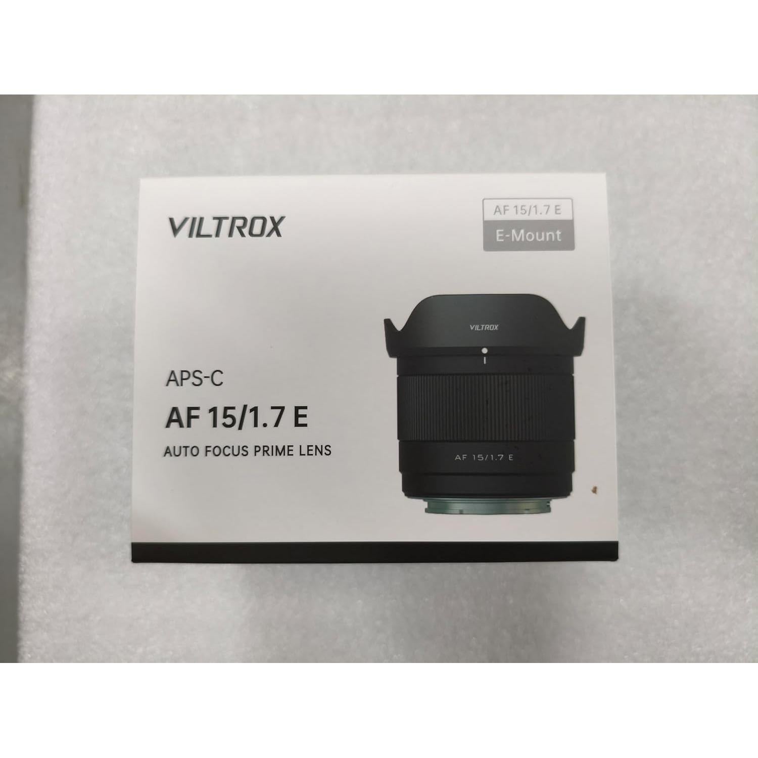 Lente VILTROX 15mm F1.7 E para cámaras Sony E - AF
