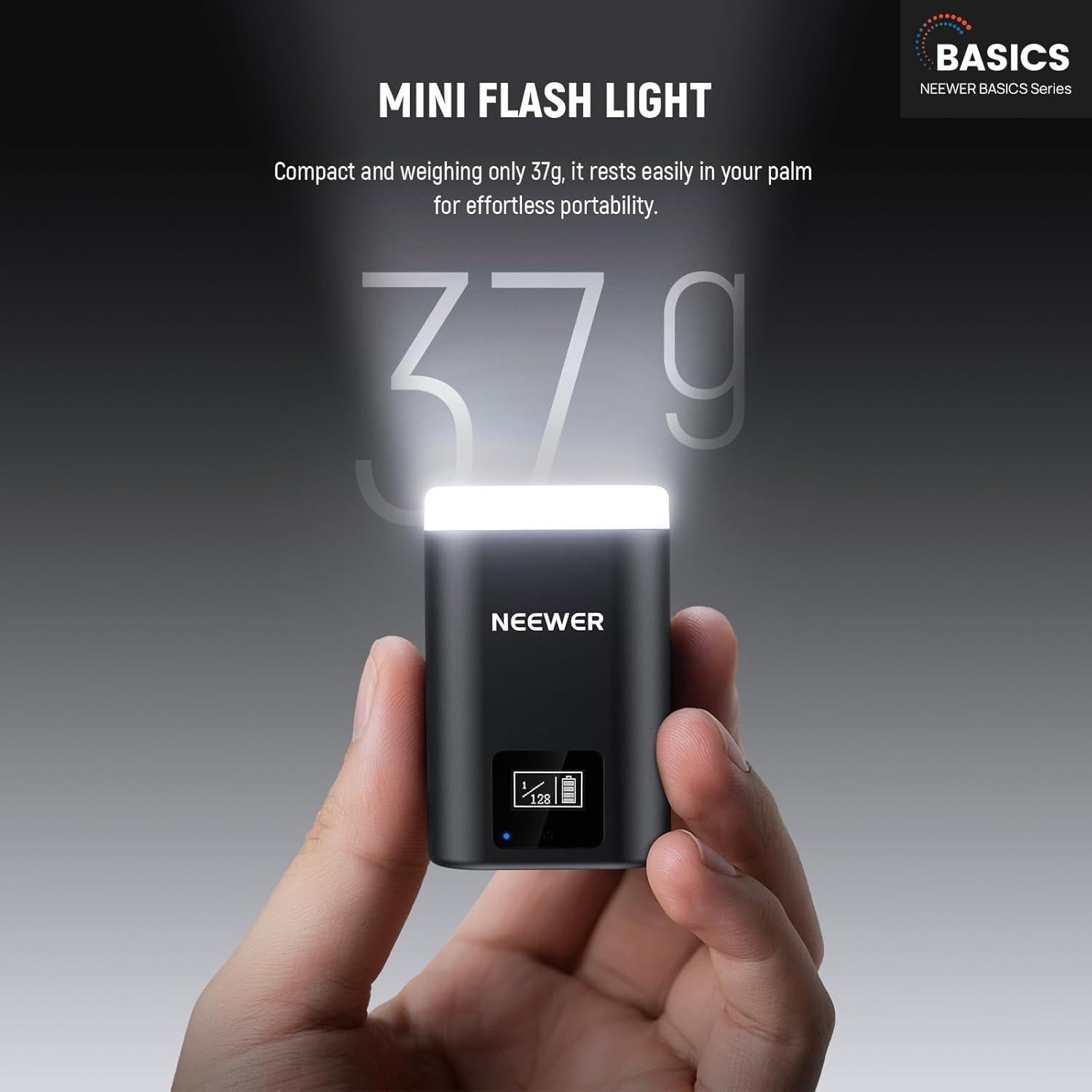 Flash Mini NEEWER N12 para Cámara DSLR, Luz de Relleno 5600K